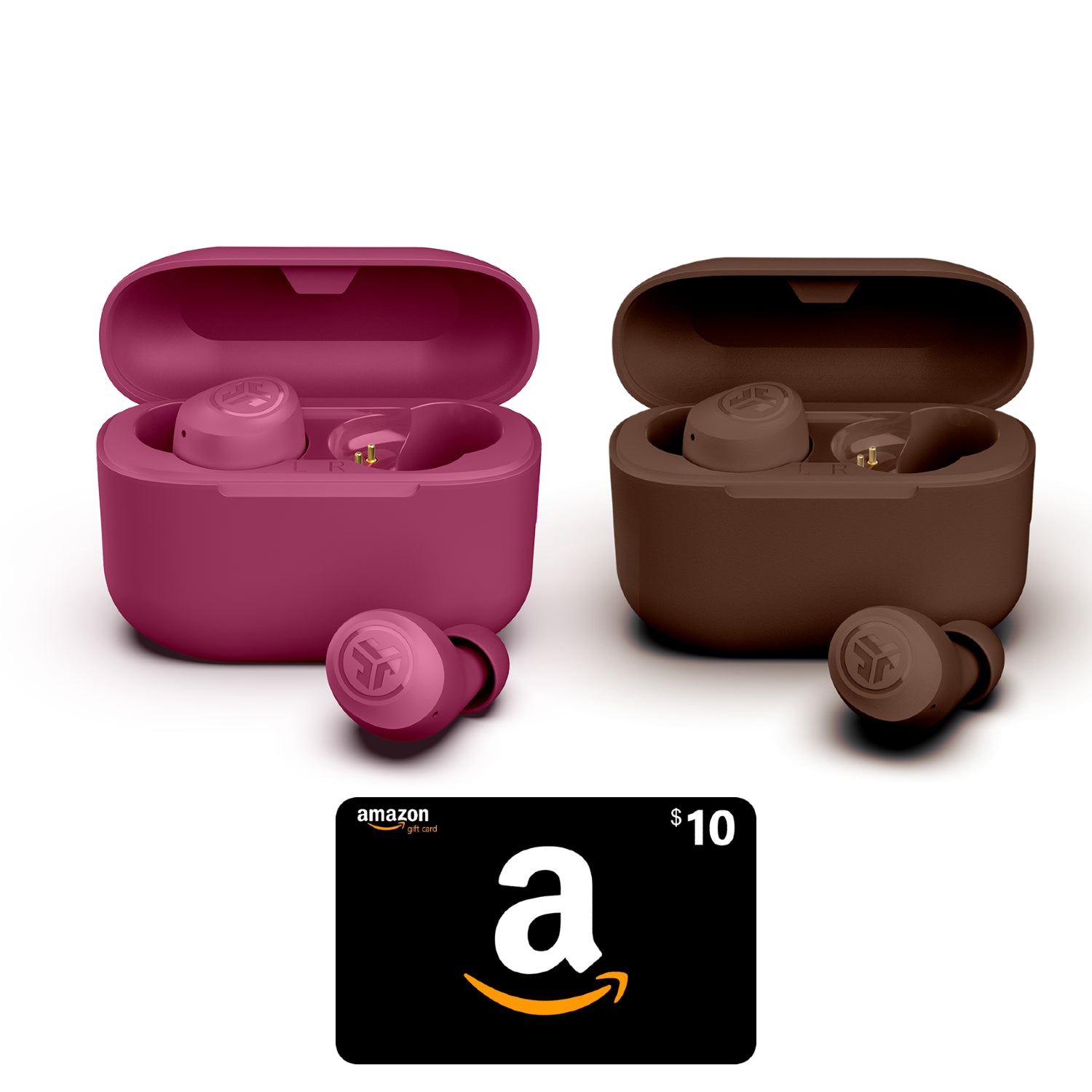 Go Pop+ & Tones+ Wireless Earbuds Bundle - Premium Bluetooth Headphones Gift Set for Running, Workout & Travel
