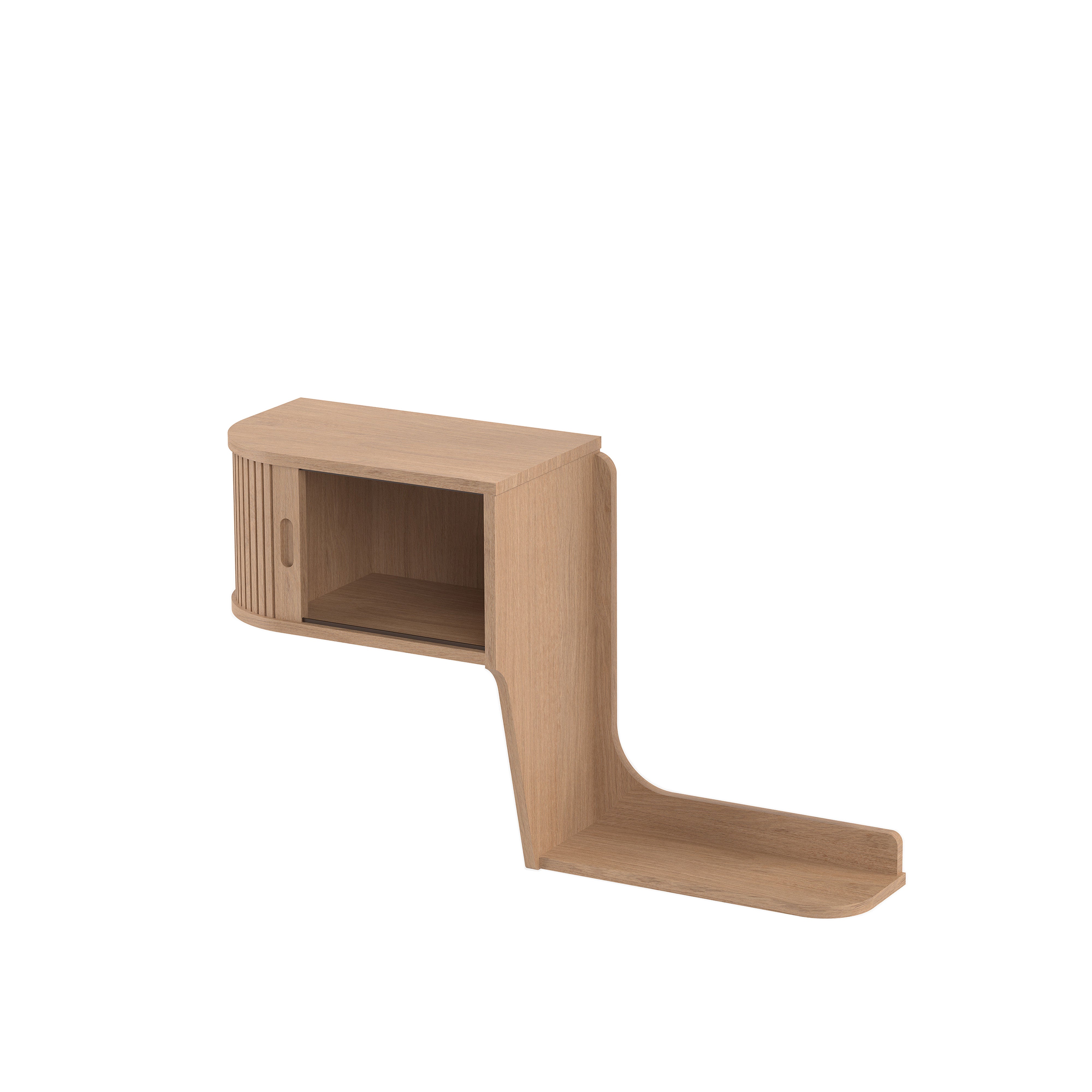 BPS127 Hallway Wall Unit - Modern Entryway Storage Organizer with Shelves for Shoes, Hats & Accessories | Perfect for Small Spaces, Apartments & Home Entryways