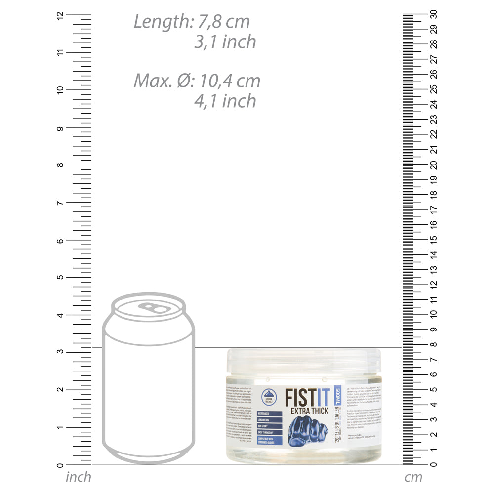 Fist It Extra Thick Water-Based Personal Lubricant - Long Lasting & Hypoallergenic - Perfect for Couples, Massage & Sensual Play