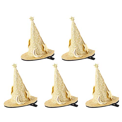 Mini Witch Hat Hair Clips - Cute Halloween Hair Accessories for Girls, Women & Costumes | Perfect for Halloween Parties, Cosplay & Themed Events