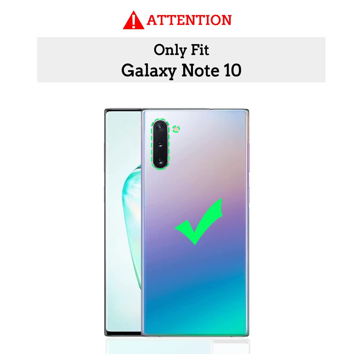 Custom Samsung Galaxy Note 10 Phone Case - Personalized Multi-Photo Design, Anti-Scratch Soft TPU Protective Cover for Men & Women - Perfect Gift for Birthday, Anniversary & Valentine's Day - Black Case for Everyday Use & Travel Protection