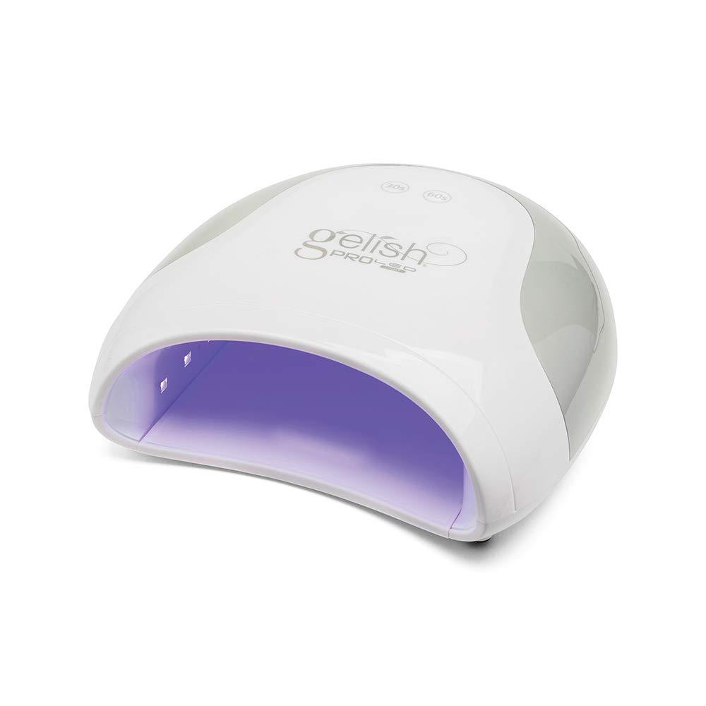 Gelish Pro LED Light - Professional Gel Nail Lamp for Fast Drying, Compact & Portable UV/LED Nail Dryer for Home & Salon Use, Pedicure-Friendly, No Bulb Replacement Needed - Perfect for DIY Manicures, Nail Art, and Professional Nail Services.