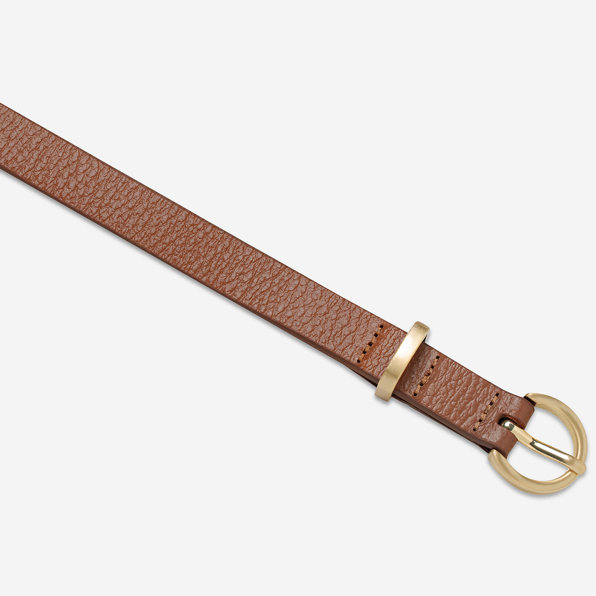 Happens All The Time Belt - Tan/Gold Adjustable Waist Belt for Women | Fashion Accessory for Jeans, Dresses & Casual Outfits