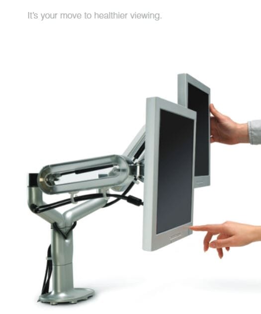Dual Monitor Mount Stand - Adjustable Ergonomic VESA 75x75/100x100 for Home Office & Gaming Setup