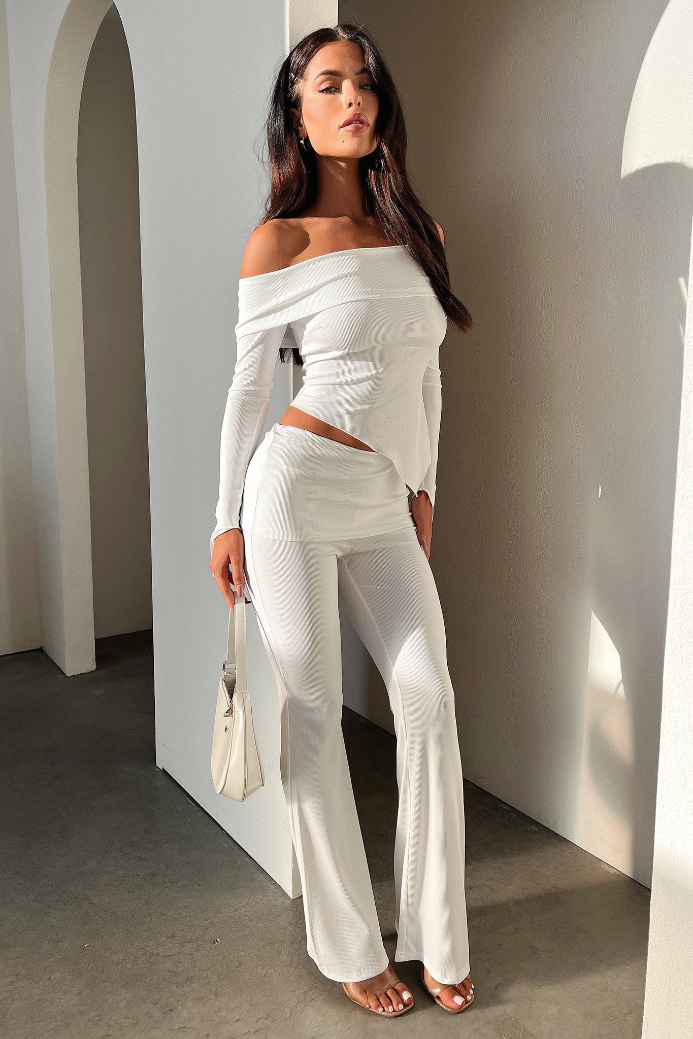 Aniston Top - Women's Stylish White Blouse for Casual & Office Wear | Perfect for Work, Dates & Everyday Outfits
