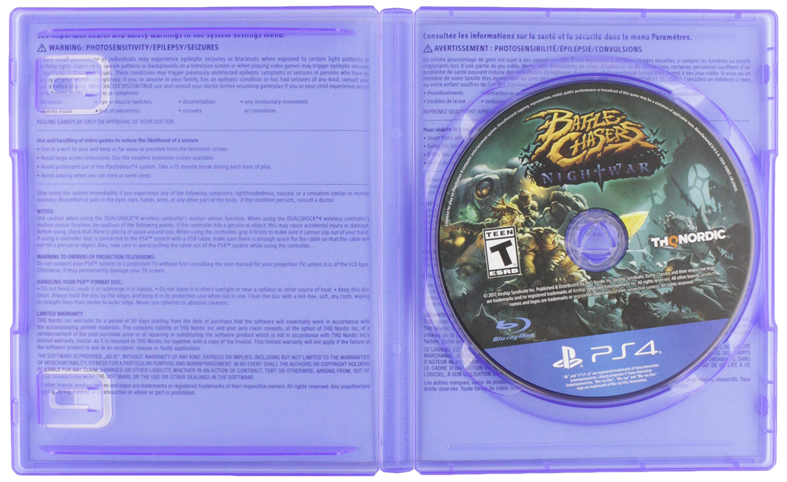 Battle Chaser: Nightwar - PlayStation 4 PS4 Game | RPG Adventure Fantasy | Perfect for Solo Gaming & Collector's Edition Fans