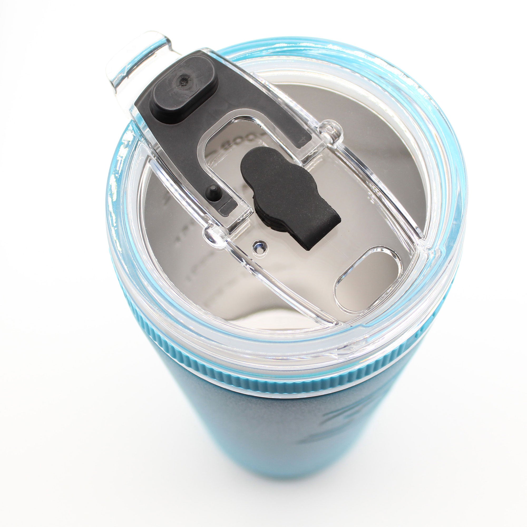 26oz Flexible Water Bottle - Leak Proof, BPA Free, Caribbean Blue - Perfect for Gym, Hiking, Travel & Outdoor Activities
