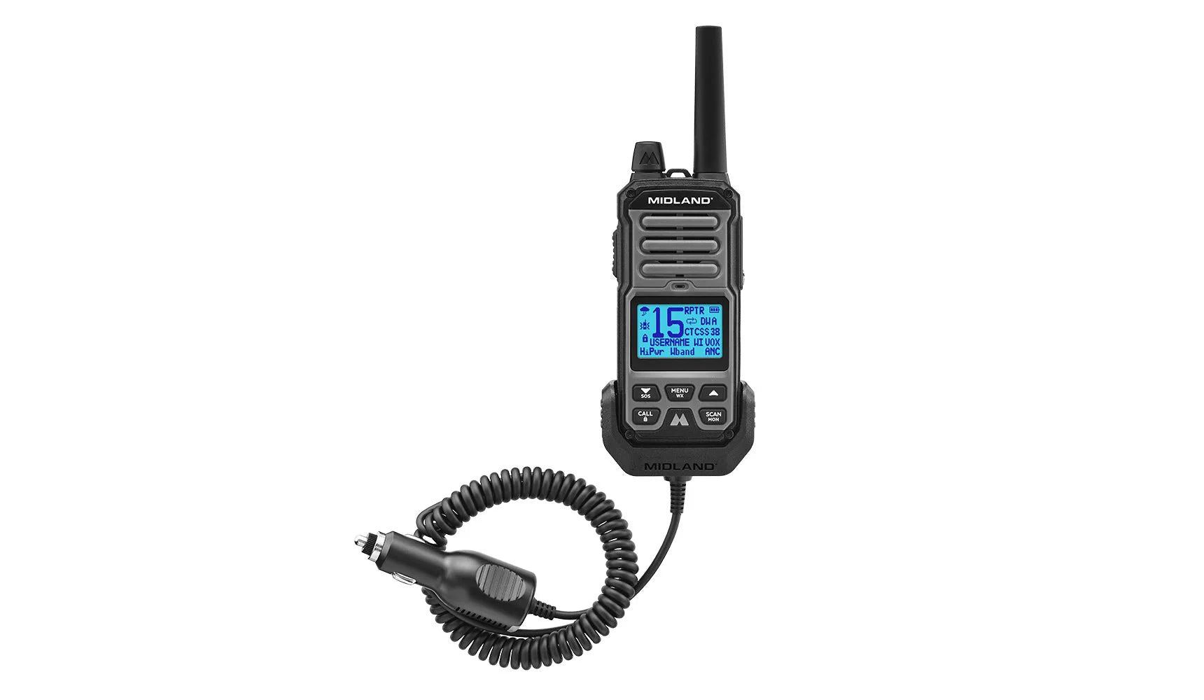 Midland GXT67 PRO GMRS Handheld Two-Way Radio - Long Range Walkie Talkies for Outdoor Adventures, Camping, Hiking & Emergency Communication
