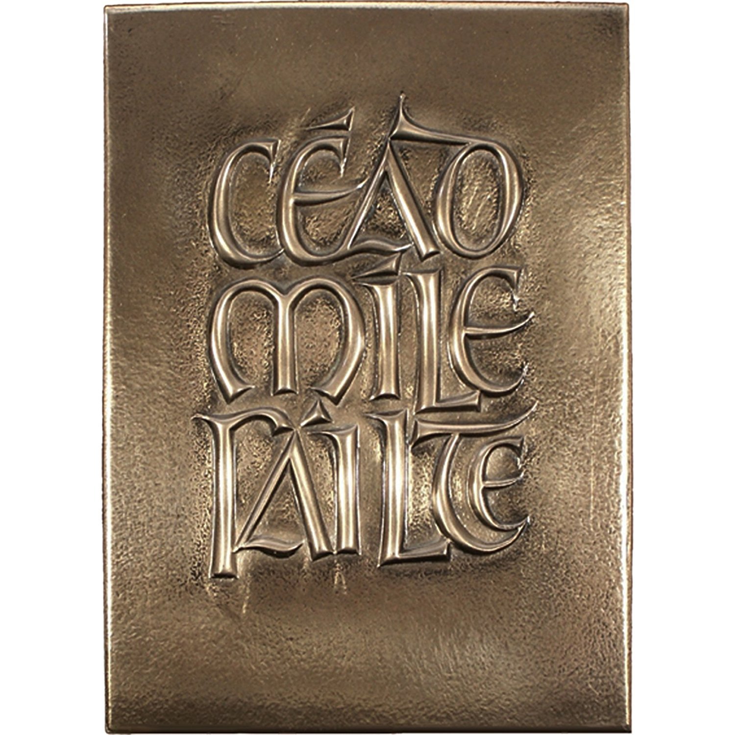 Authentic Irish Cead Mile Failte 100000 Welcomes Plaque - Handcrafted Celtic Home Decor for St. Patrick's Day & Irish Pub Wall Art