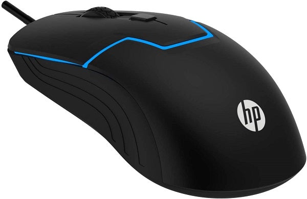 M100 Wired Gaming Mouse - 1600DPI High Precision Optical Sensor - Black - Perfect for PC Gaming, Office Work & Home Use