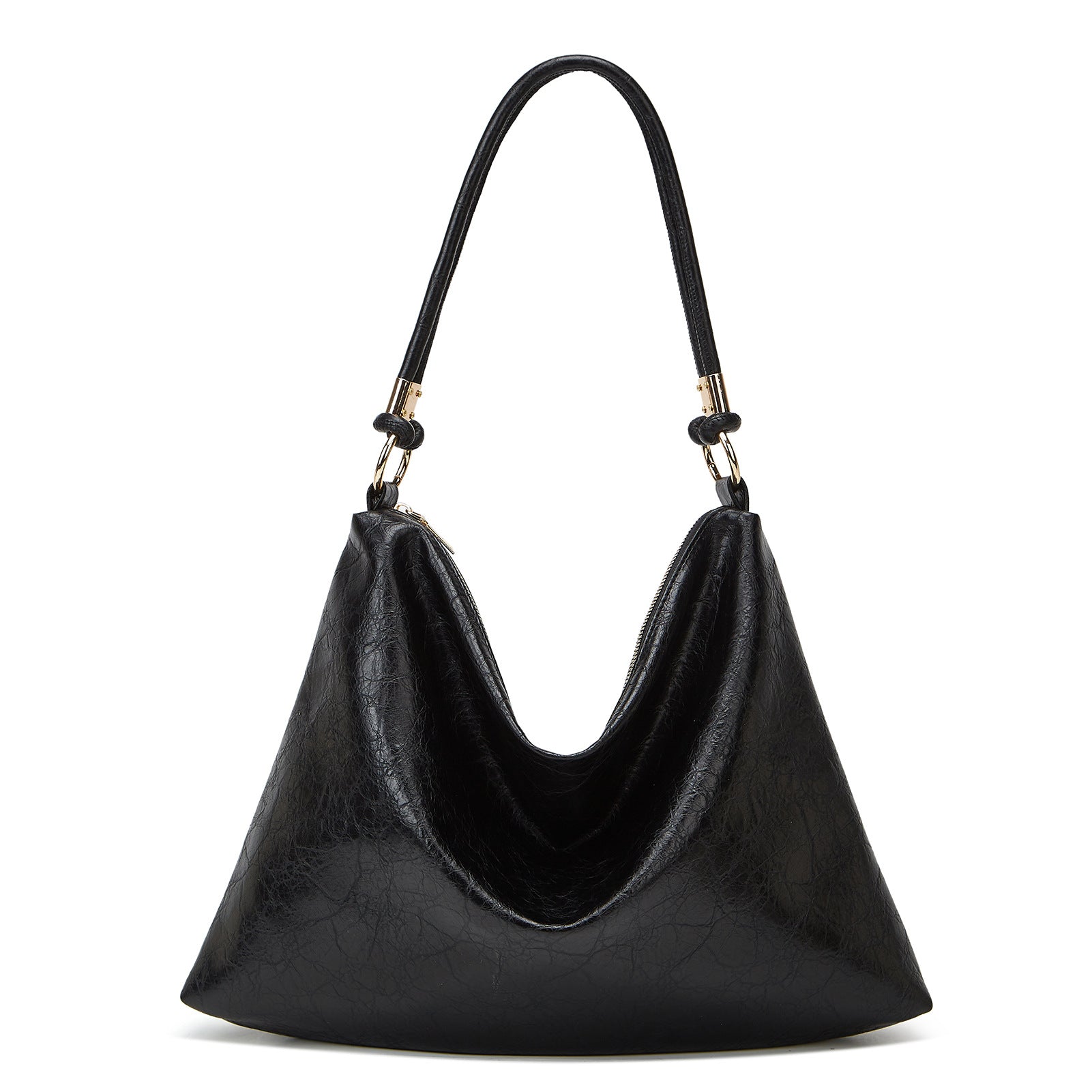 Vegan Leather Tote Bag for Women - Large Capacity Soft PU Leather Shoulder Bag & Underarm Purse - Perfect for Work, Travel, and Everyday Use