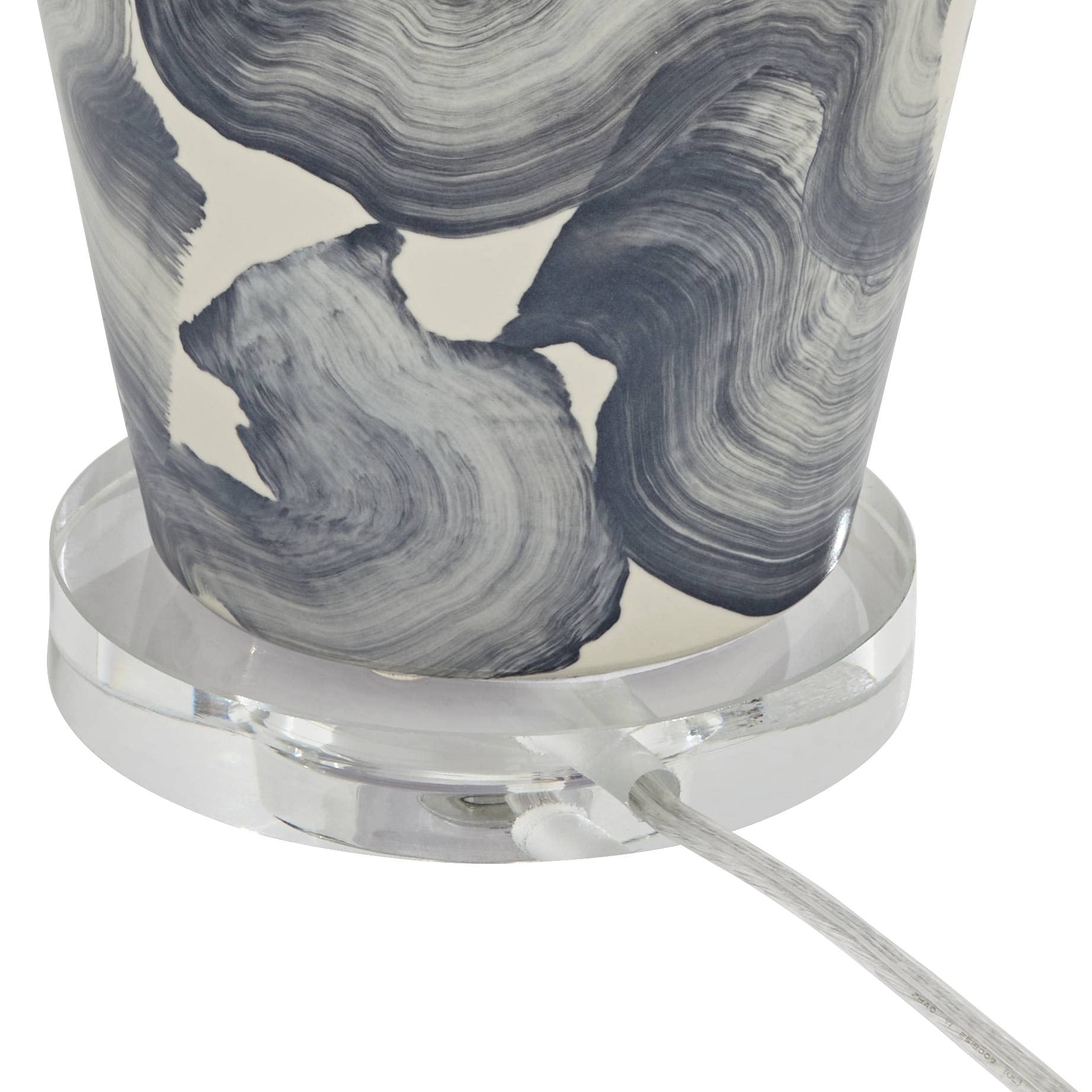 Possini Euro Modern Vase Table Lamp - 33.5