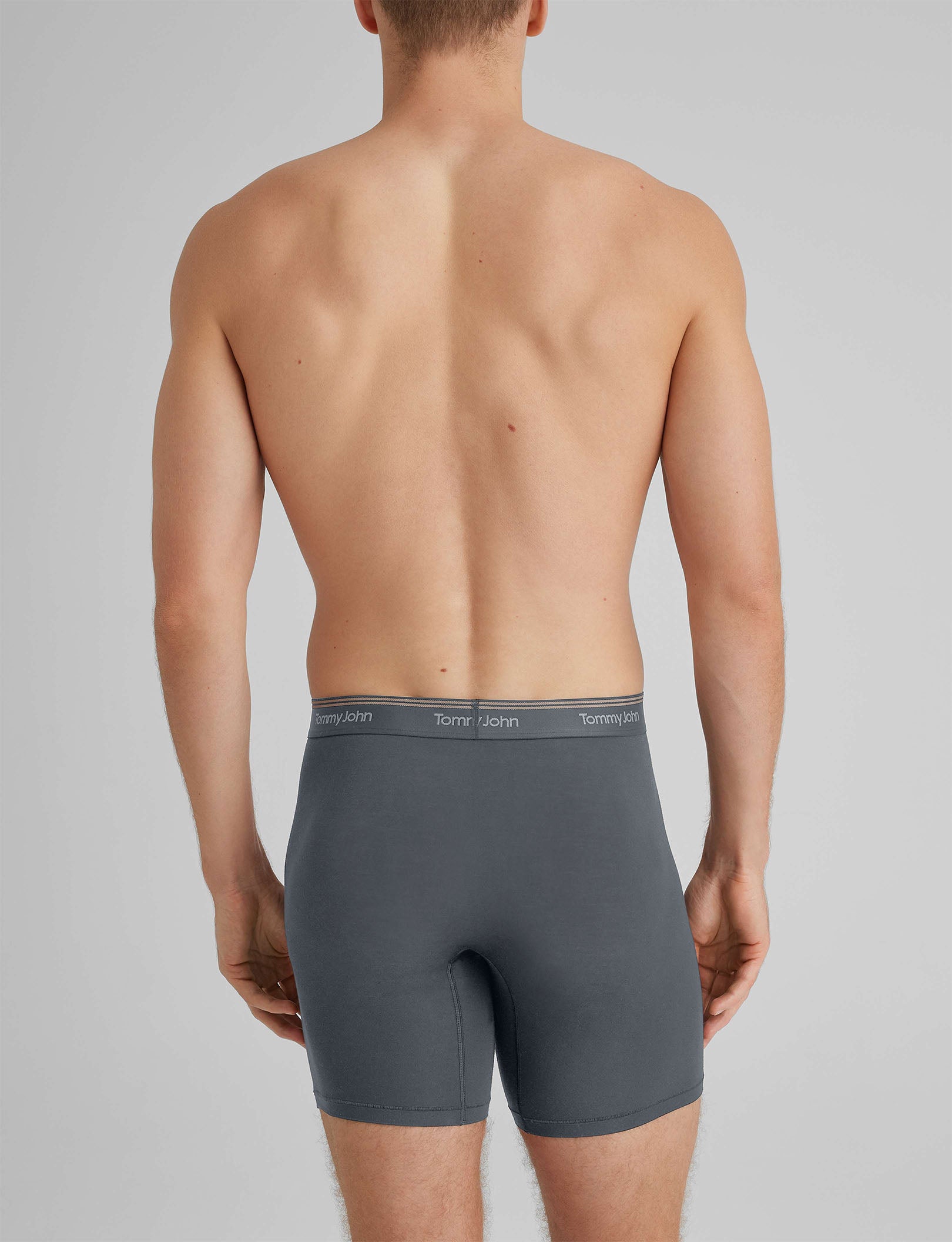 Ultra Soft Flex Mid-Length Boxer Briefs for Men - 6 Pack (7 Pairs) - Breathable Comfort Underwear for Everyday Wear, Workout & Lounge