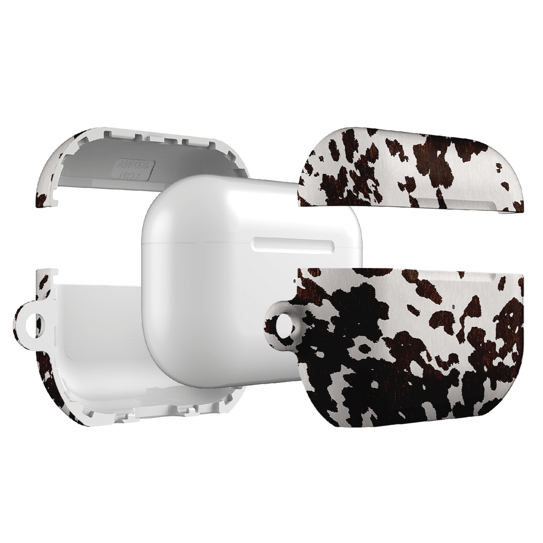 Premium Genuine Cowhide Leather AirPods Pro Case - Durable & Stylish Protection for Your AirPods Pro - Perfect for Travel, Work & Everyday Use