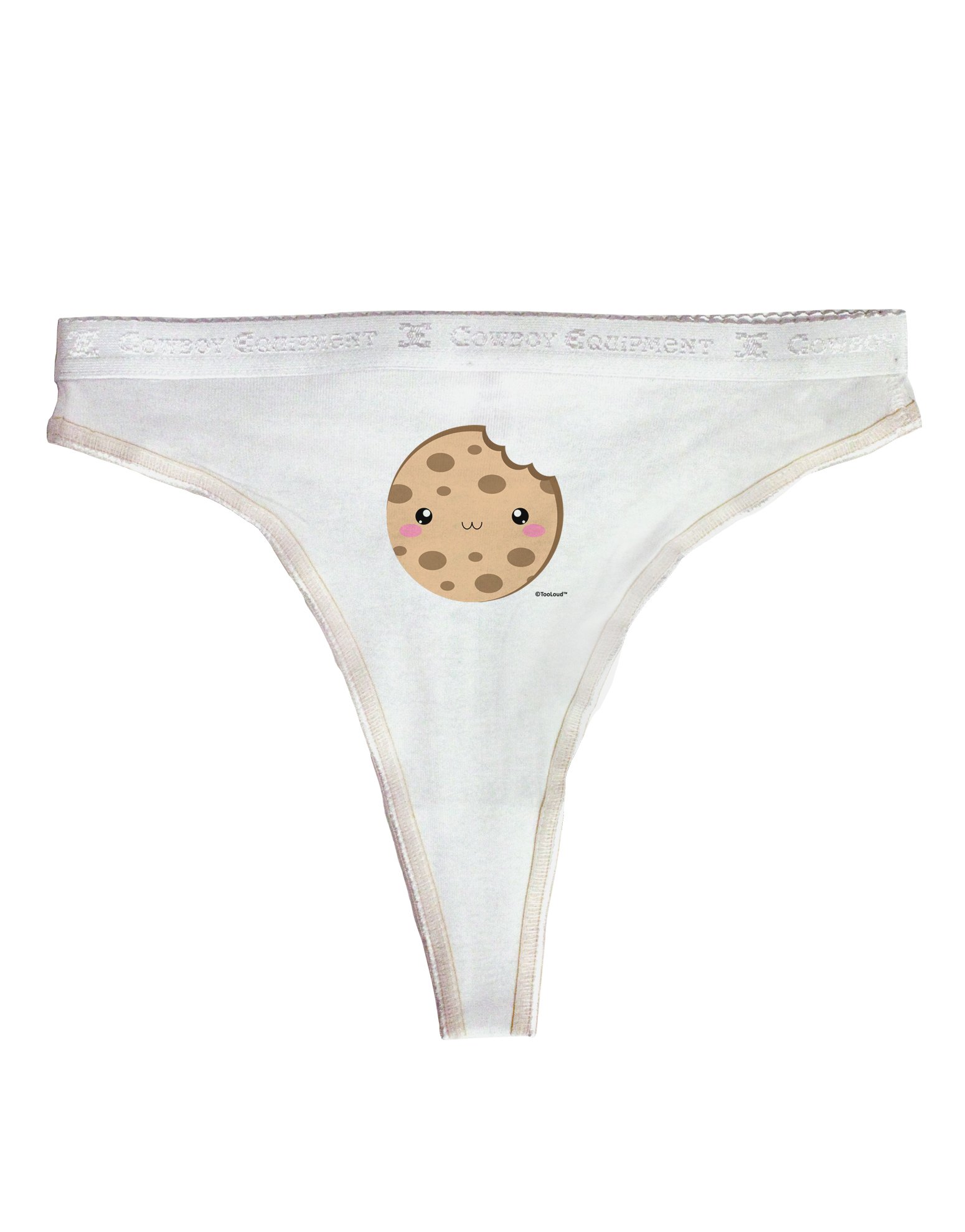 TOOLOUD Women's Thong Underwear - Cute Matching Milk and Cookie Design, Comfortable Lingerie for Everyday Wear, Valentine's Gift, Sleepwear, Intimate Apparel