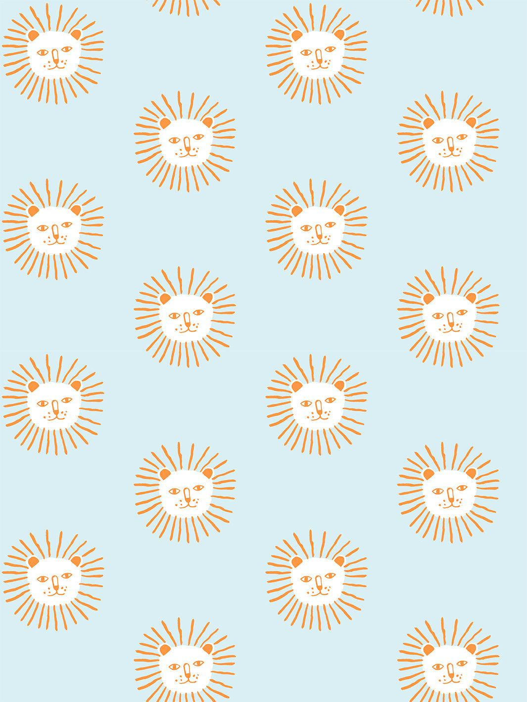 Lion's Mane Mushroom Wallpaper - Tea Collection Push Pop Design for Home Decor | Perfect for Living Room, Bedroom & Office Walls