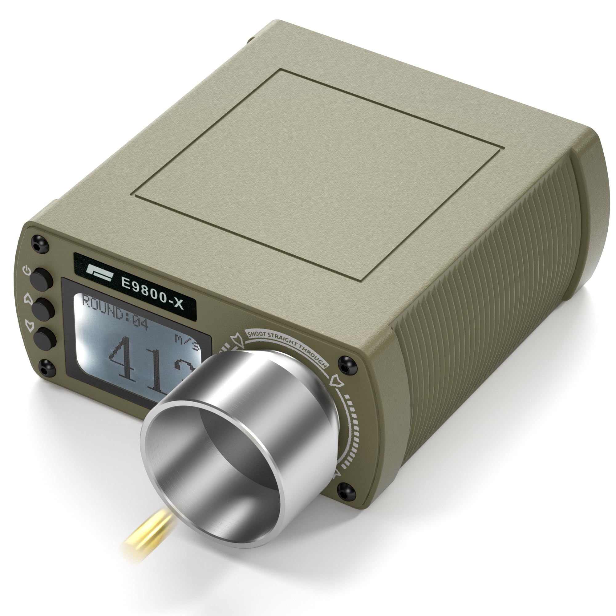 High Power Airsoft Chronograph - Ballistic Shooting Speed Tester for Paintball & Air Rifle | Measure MPS/FPS & Joules | Perfect for Target Practice & Field Testing