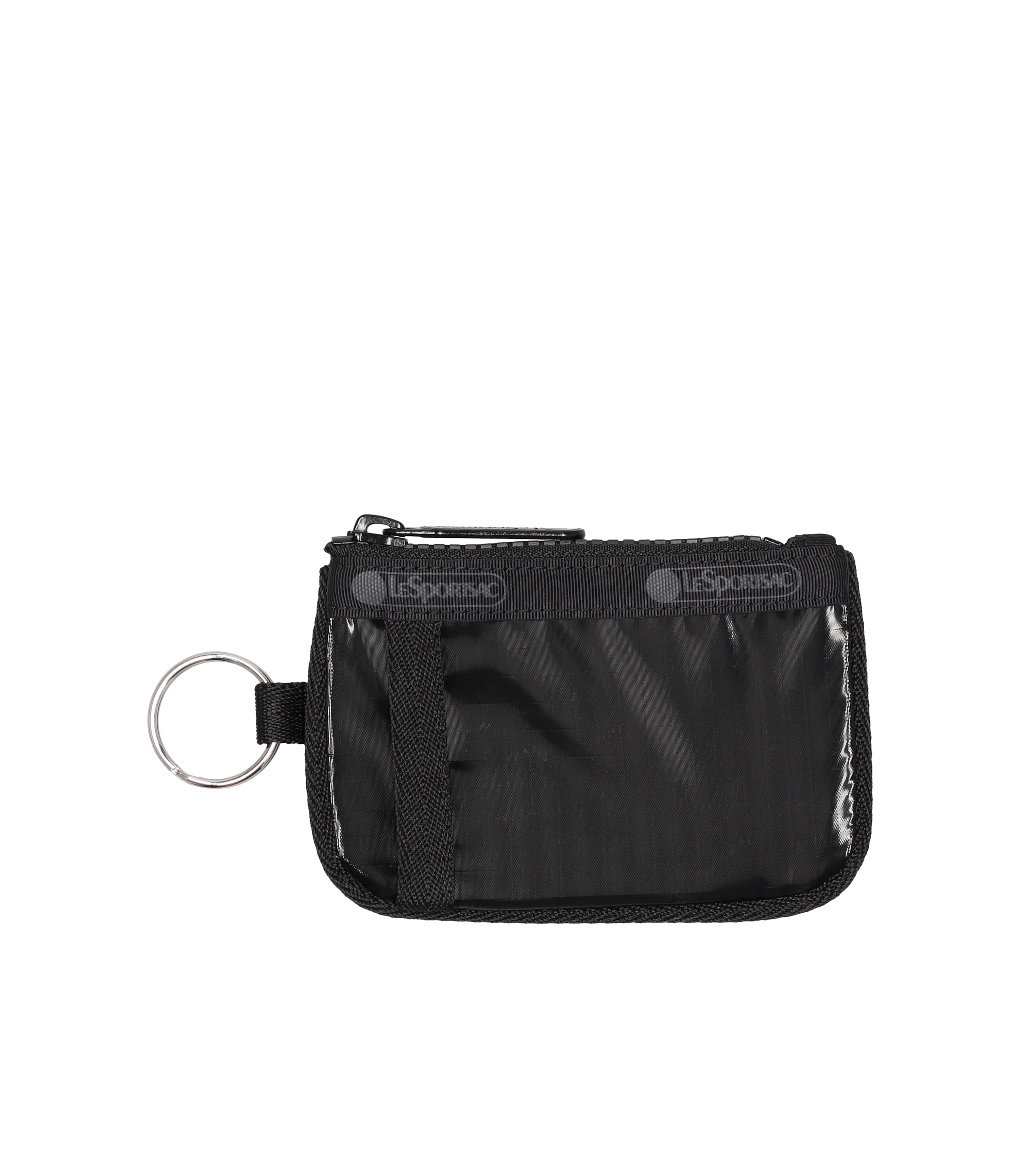 Premium Black Shine Key Card Holder 4009 M135 - Slim RFID Blocking Wallet for Credit Cards, IDs & Keys | Perfect for Travel, Office & Everyday Use