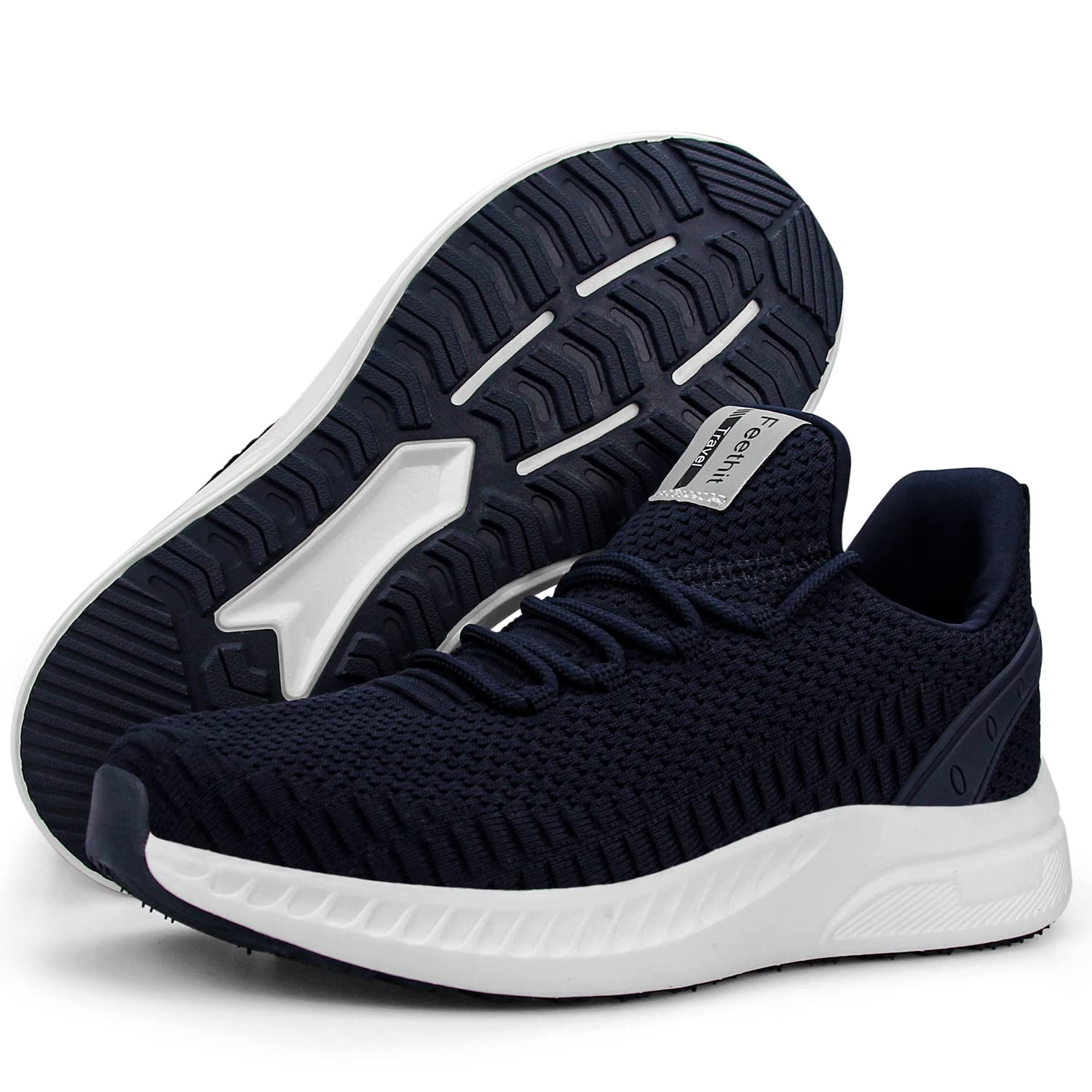 Feethit Women's Lightweight Tennis Running Shoes - Breathable Walking Sneakers for Gym, Work, Travel - Comfortable Casual Shoes for Nurses, Waitresses & Active Women | Perfect for Jogging, Nursing Shifts & Daily Wear