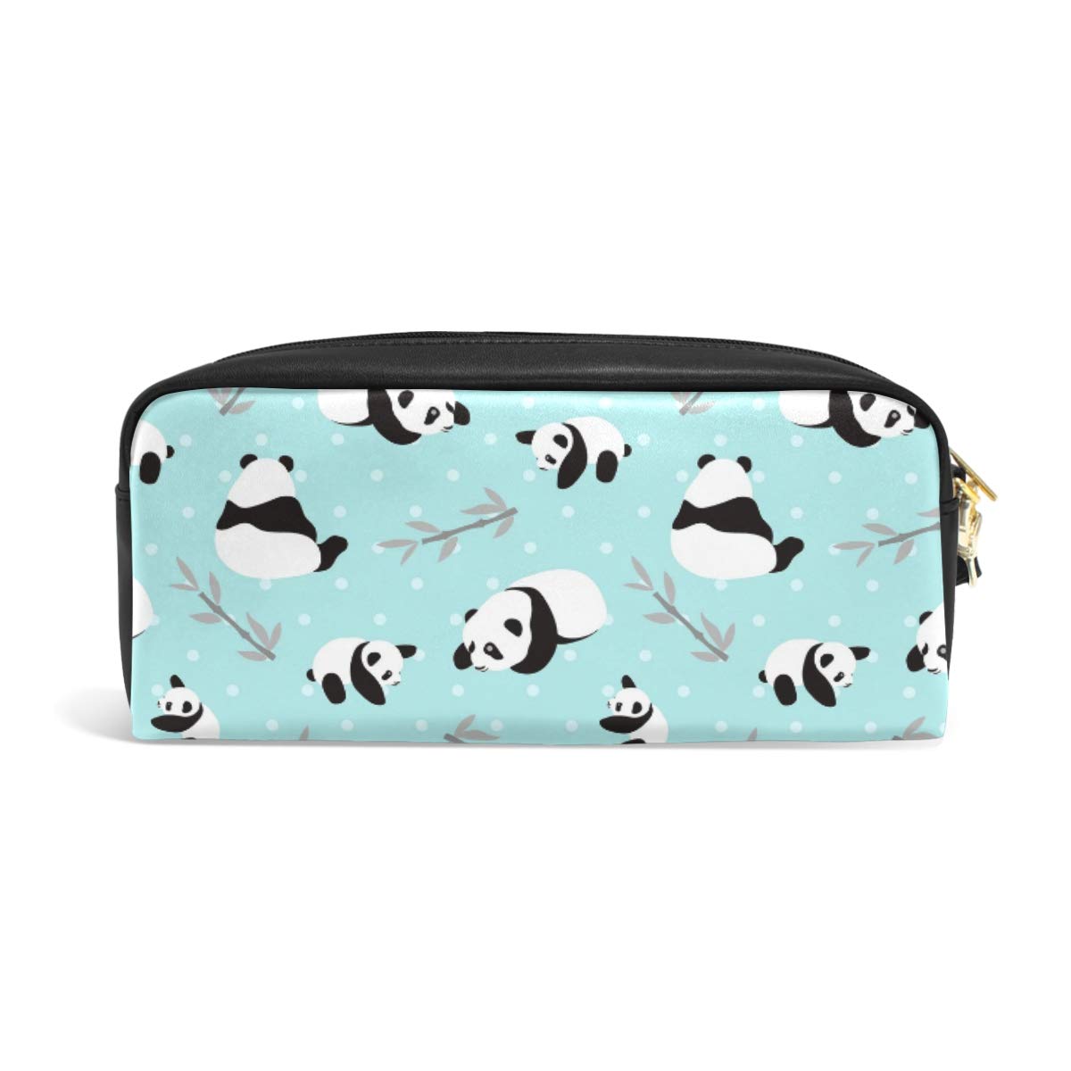 Cute Panda Pencil Case - Large Capacity Durable Pencil Bag for School & Office, Makeup Pen Pouch Organizer for Students, Perfect for Backpack, Desk & Travel Organization