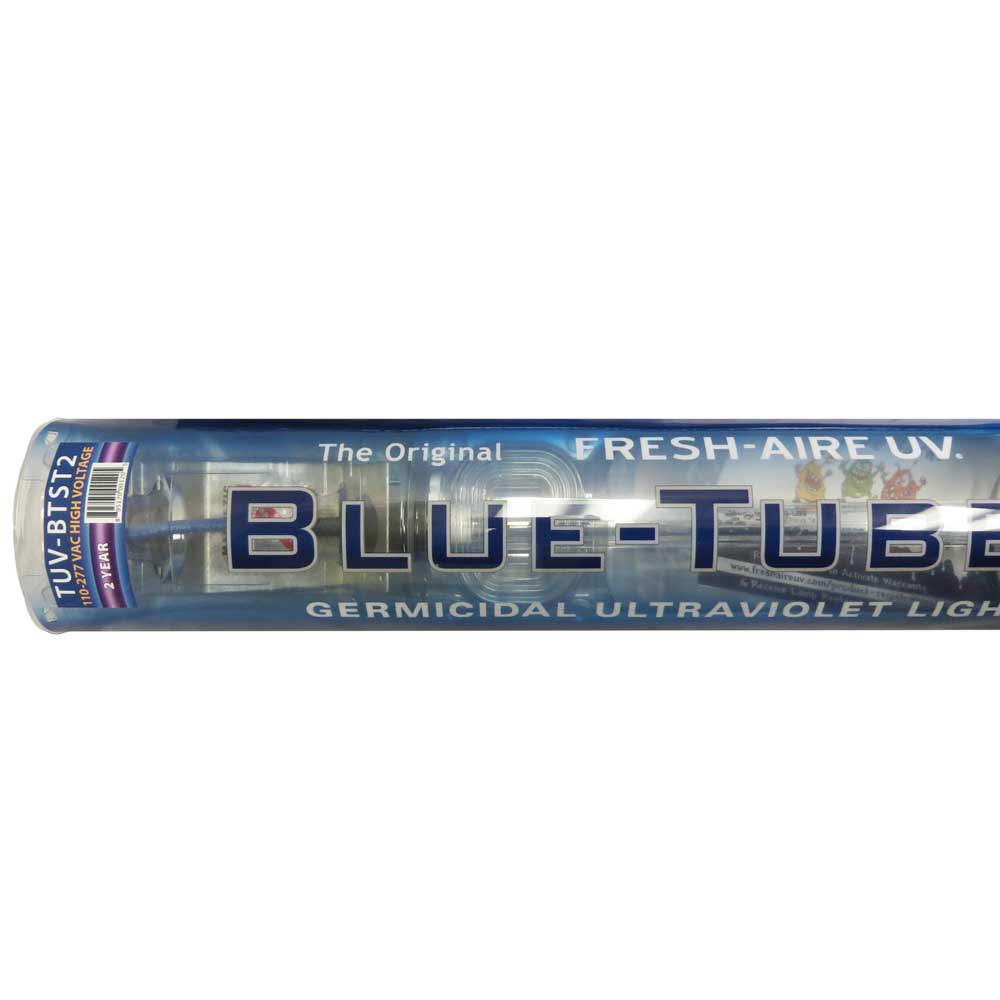 Fresh Aire Blue Tube TUV BTST2 UV Light Air Purifier - Eliminates Germs & Odors for Home, Office & HVAC Systems