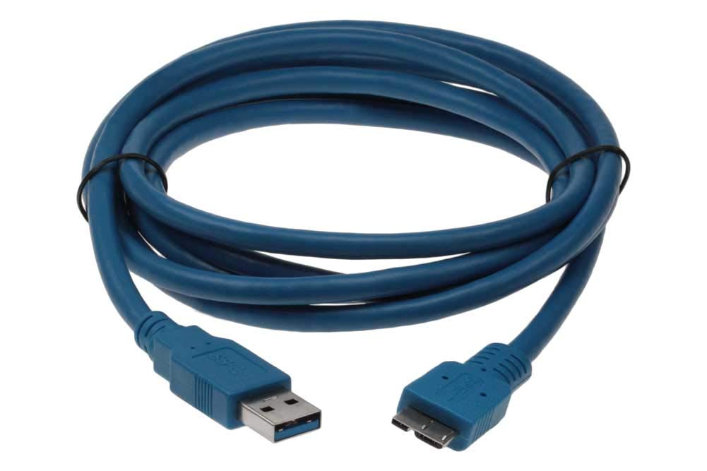 3ft USB 3.0 A Male to Micro B Male Cable - High Speed Data Transfer 28AWG - Compatible with Printers, External Hard Drives, Network Hubs - Perfect for Office, Home & Tech Setup