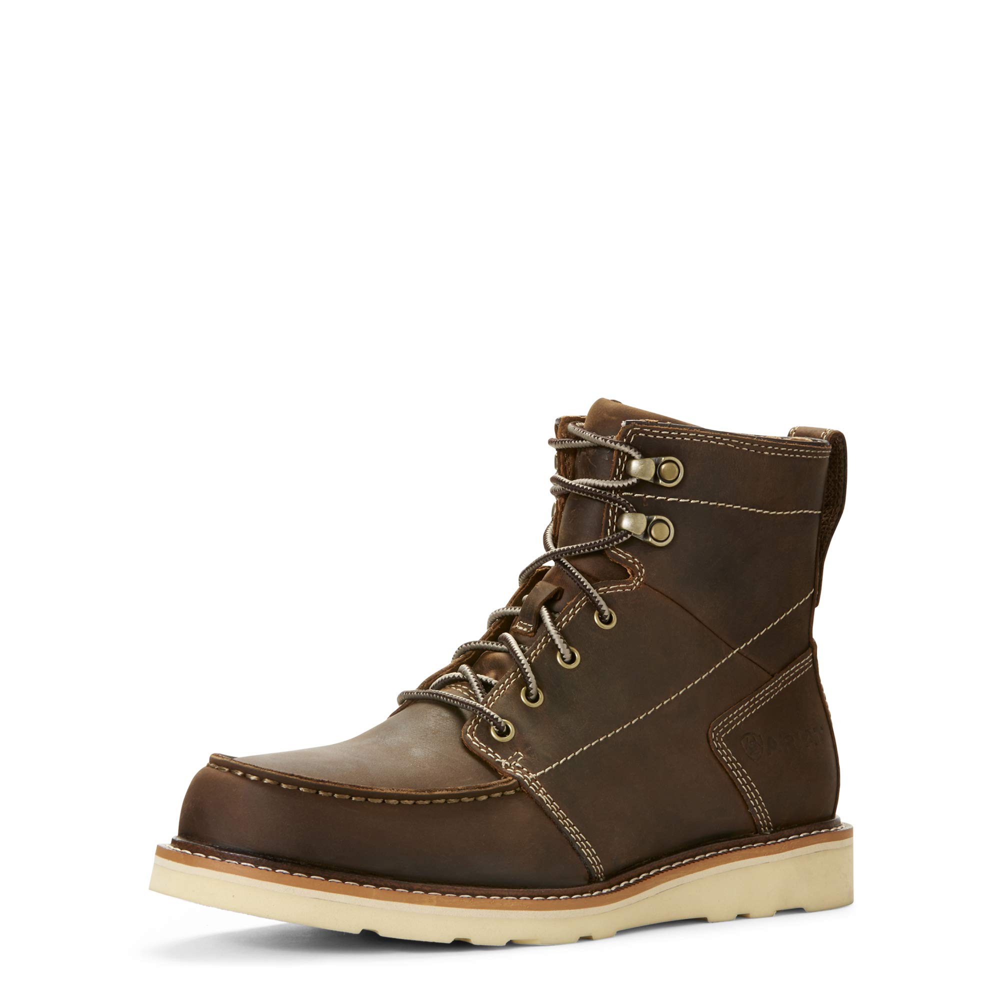 Ariat Men's Recon Lace Boot - Durable Work Boots for Men - Waterproof & Comfortable Western Cowboy Boots - Perfect for Ranch Work, Hiking & Outdoor Activities