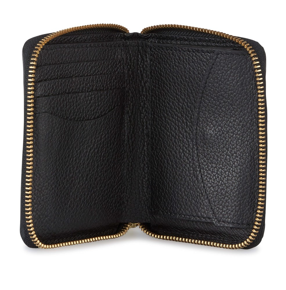 Mini RFID Blocking Wallet for Men - Slim Compact Card Holder with Money Clip - Perfect for Travel, Business & Everyday Use (Black)