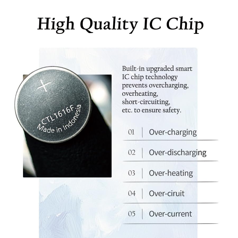 High-Quality Replacement Battery for Casio Solar Watches - Compatible with Panasonic CTL1616/CTL1616F & Models 10065657, 10291127, 10382262, 10175828, 94806704 - Perfect for Outdoor, Sports & Everyday Use