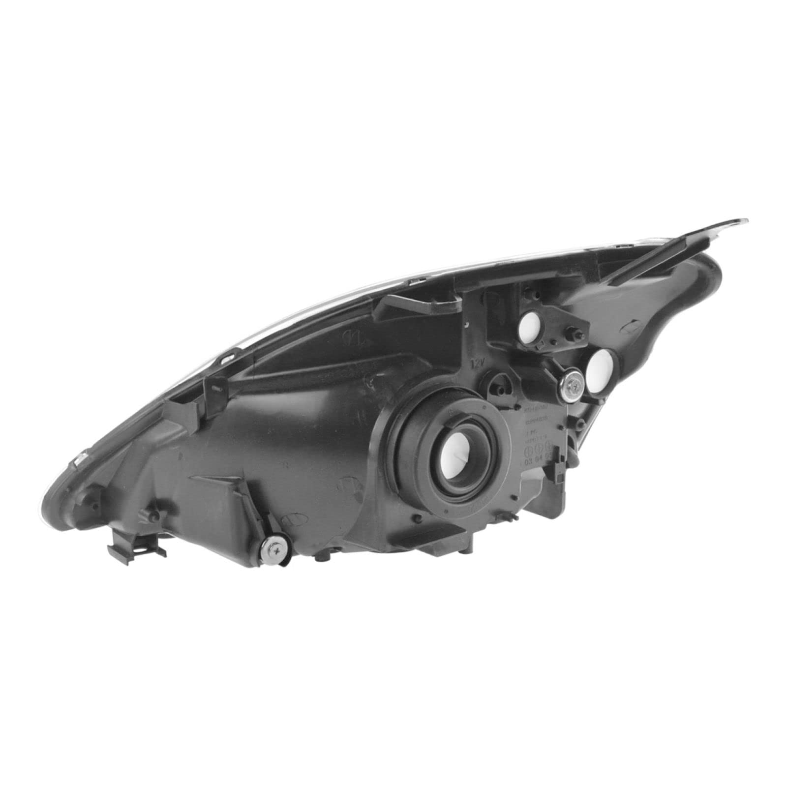 2002-2003 Honda Civic Headlight Assembly Set - Driver & Passenger Side Replacement (HO2518103 HO2519103) | Perfect for Night Driving & Foggy Conditions