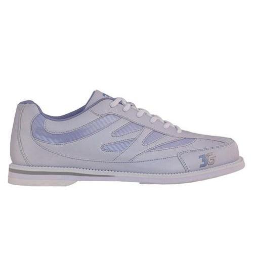 3G Women's Cruze Periwinkle & Ivory Bowling Shoes - Lightweight Comfort for League Play & Casual Bowling
