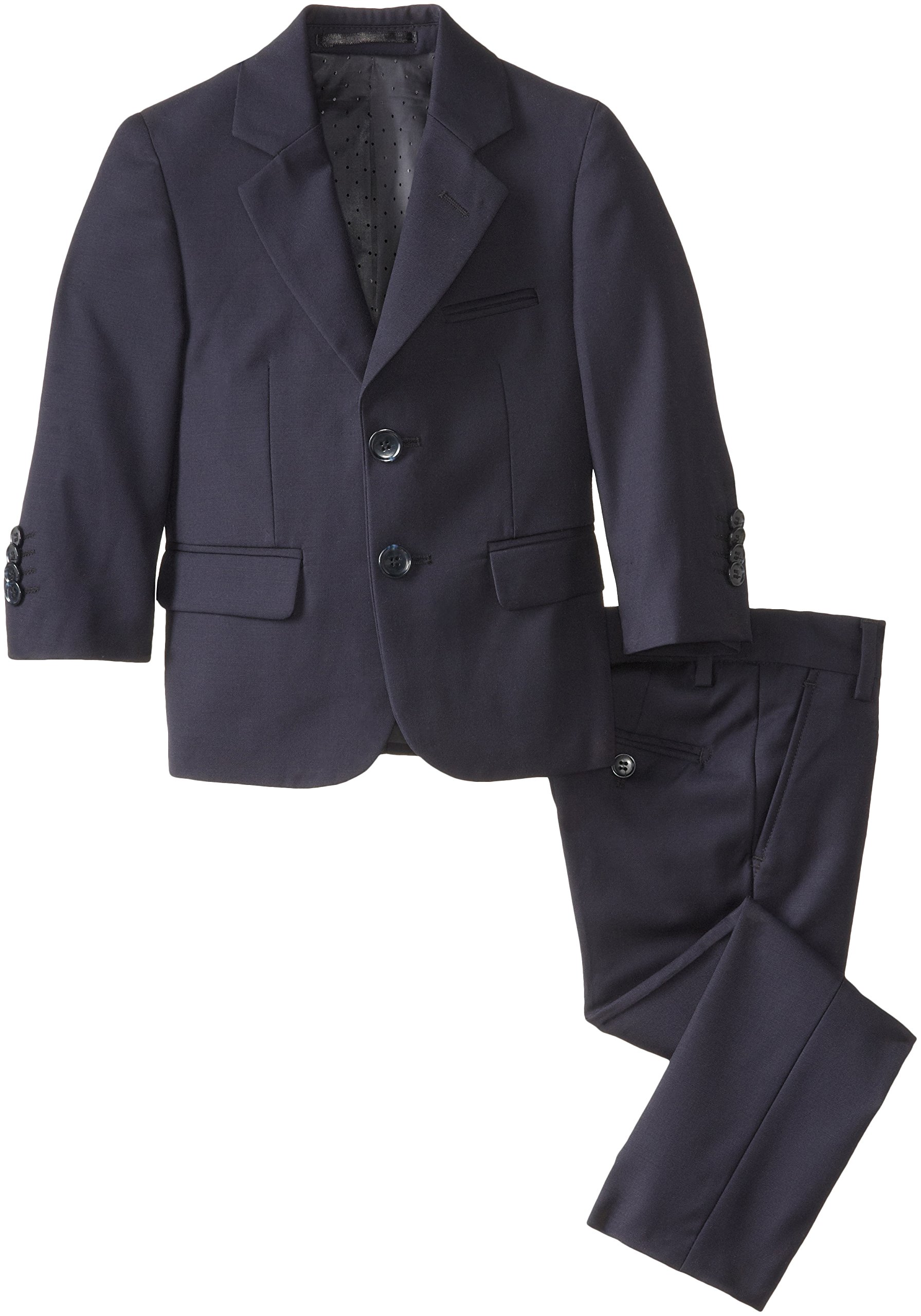 Isaac Mizrahi Black Label Boys' Slim-Fit Wool Suit 2-Piece Set - Formal Occasions, Weddings & Special Events