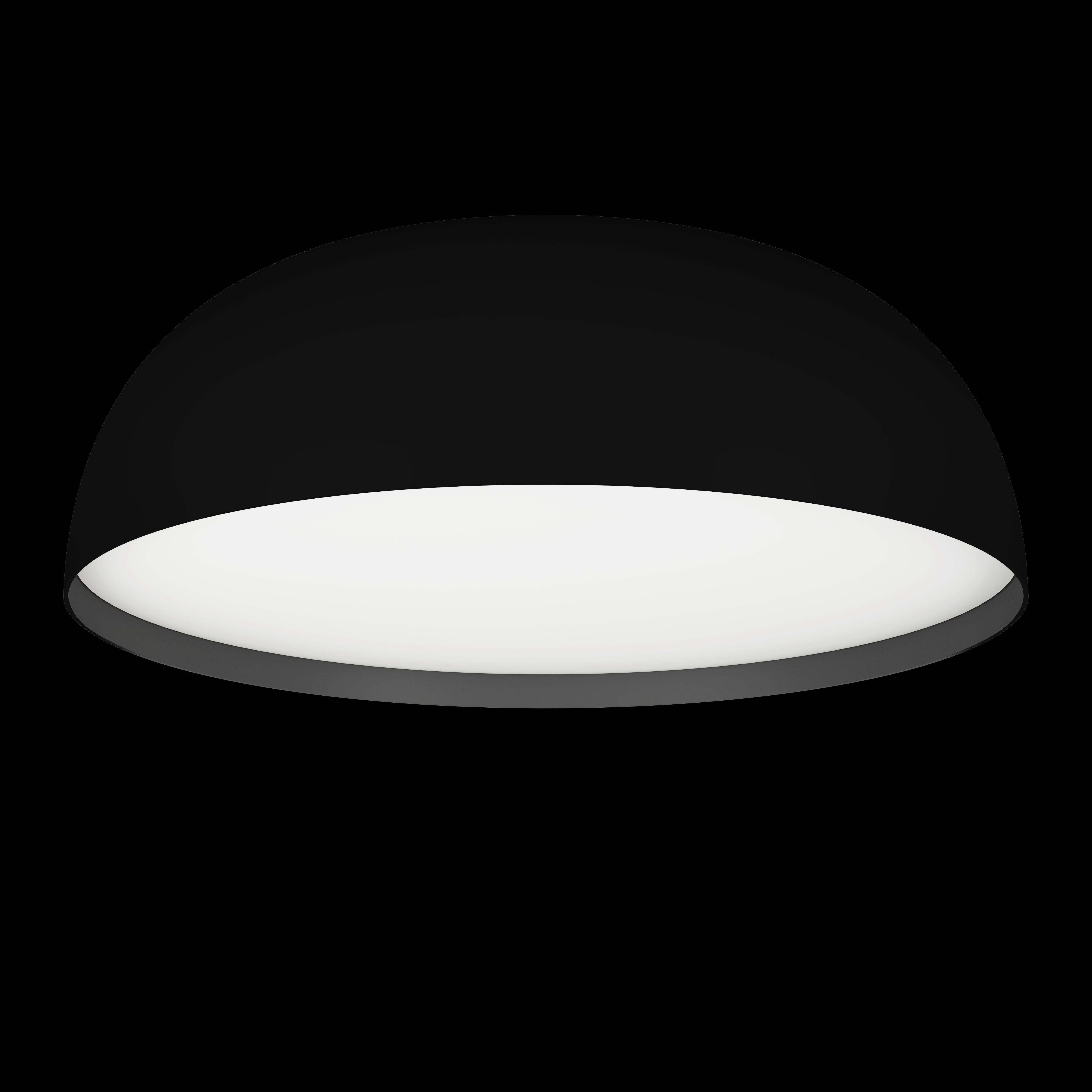 Eglo Connect Tollos Z Smart LED Round Black Flush Ceiling Light 40cm - Dimmable Modern Lighting for Bedroom, Living Room & Kitchen | Alexa & Google Home Compatible