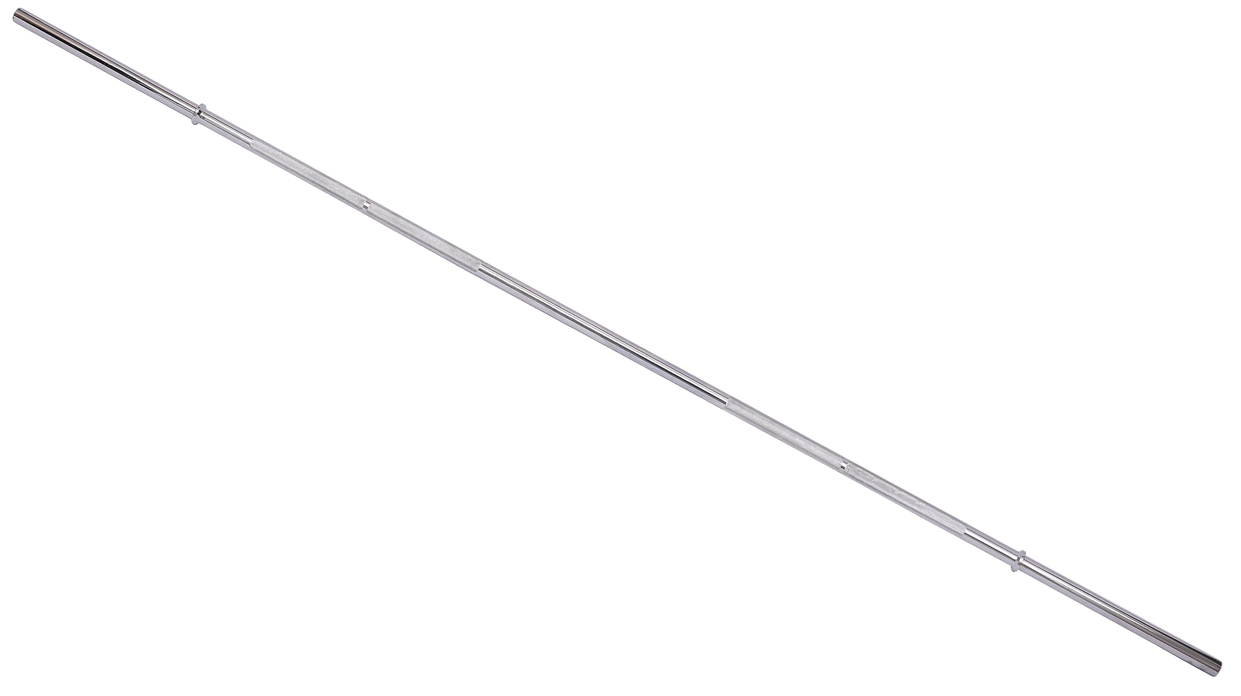 Signature Fitness Standard Weightlifting Barbell - 300 lb Capacity Olympic Bar for Home Gym, Strength Training & CrossFit Workouts - Perfect for Deadlifts, Squats & Bench Press