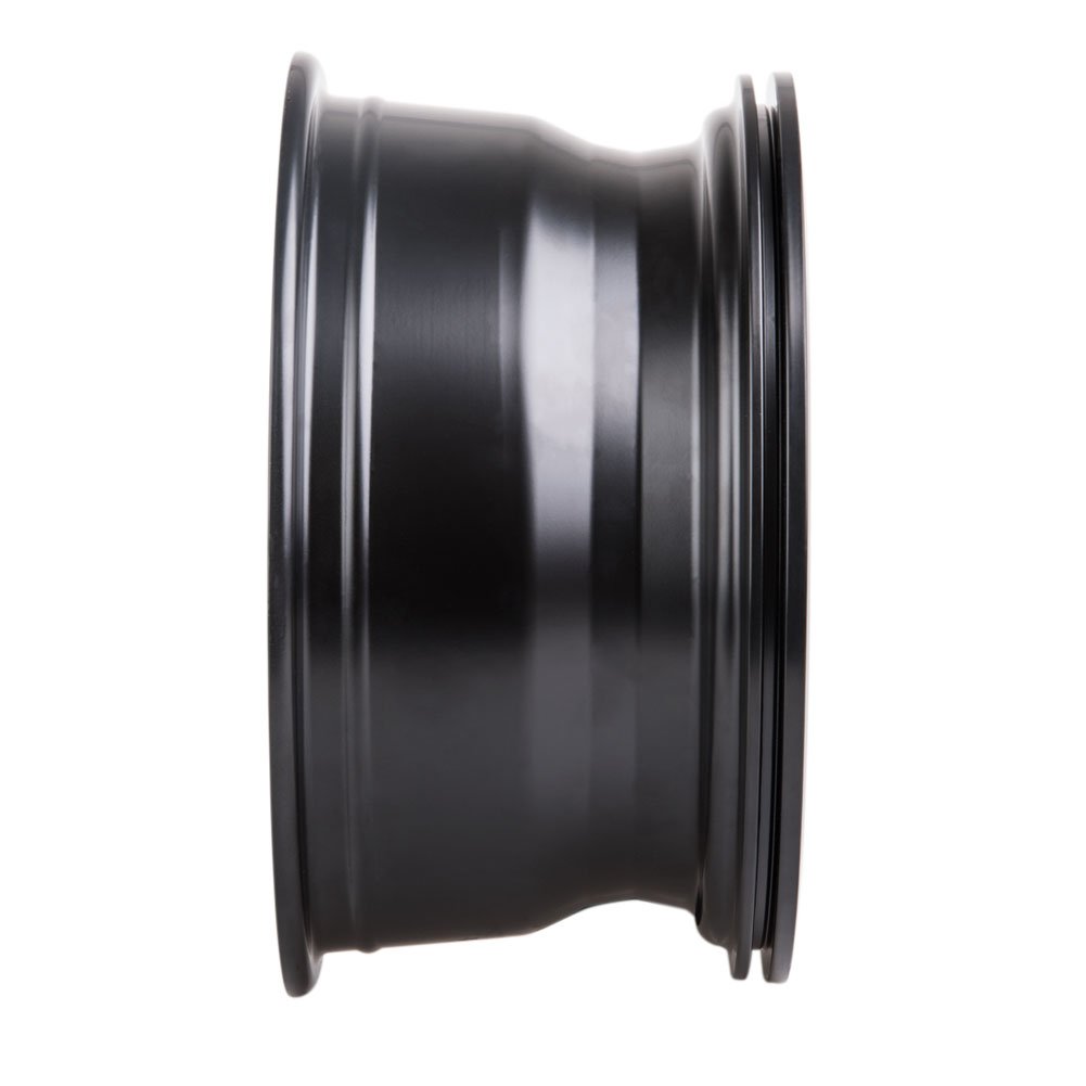 4/110 Tusk Teton Beadlock Wheel 14x7 5.0 + 2.0 Gun Metal/Black for Kawasaki BRUTE FORCE 750 4x4i 2014 - Durable ATV Wheels for Off-Road Adventures, Mud Riding & Trail Performance