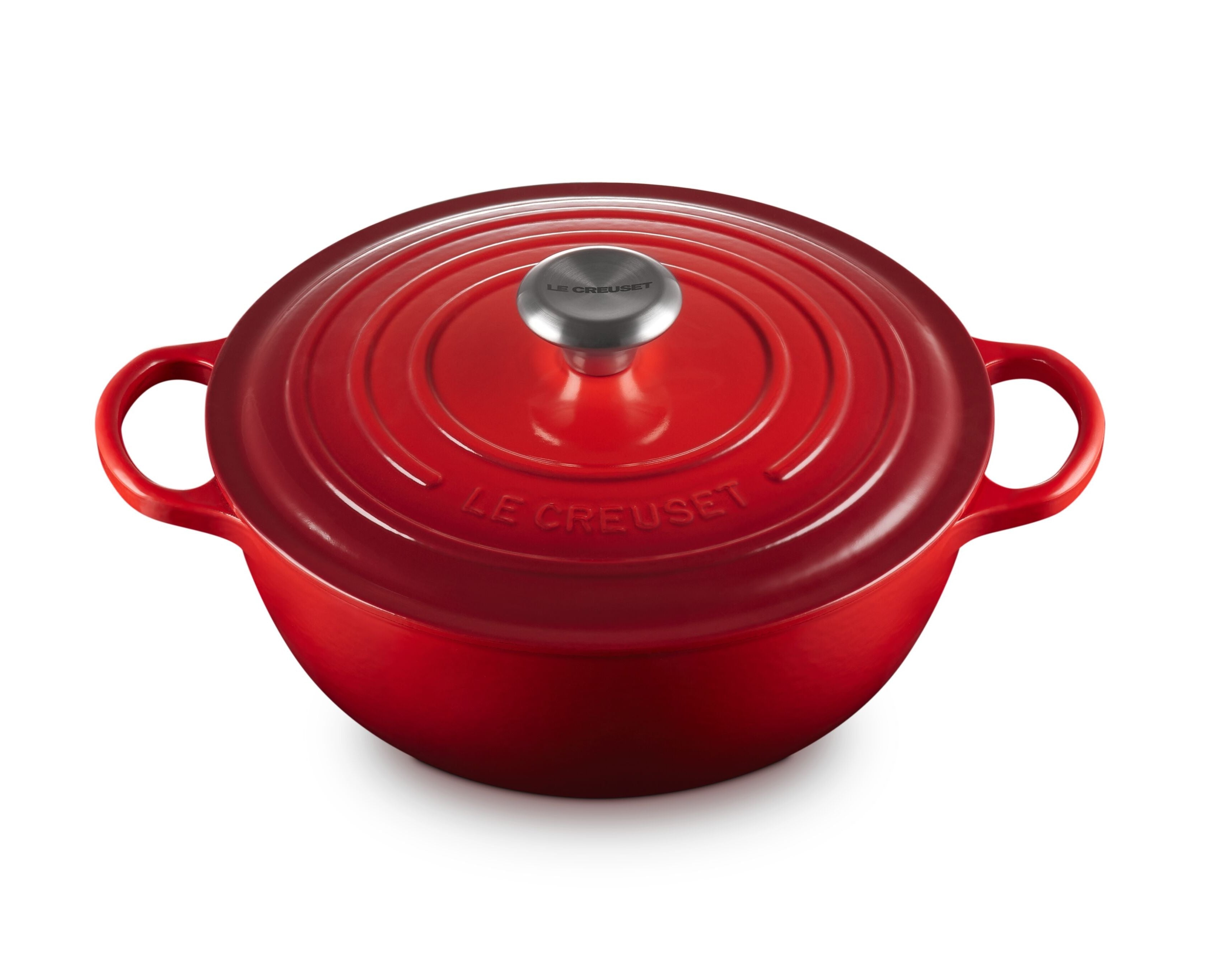 LE CREUSET Enameled Cast Iron French Oven - 4.1 Quart (4.1L) Dutch Oven for Braising, Baking & Slow Cooking | Classic Round Cocotte for Soups, Stews & Bread Making