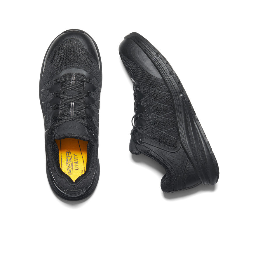 Men's Vista Energy Carbon Toe Work Boots - Black/Raven - Durable Safety Shoes for Construction, Hiking & Outdoor Work