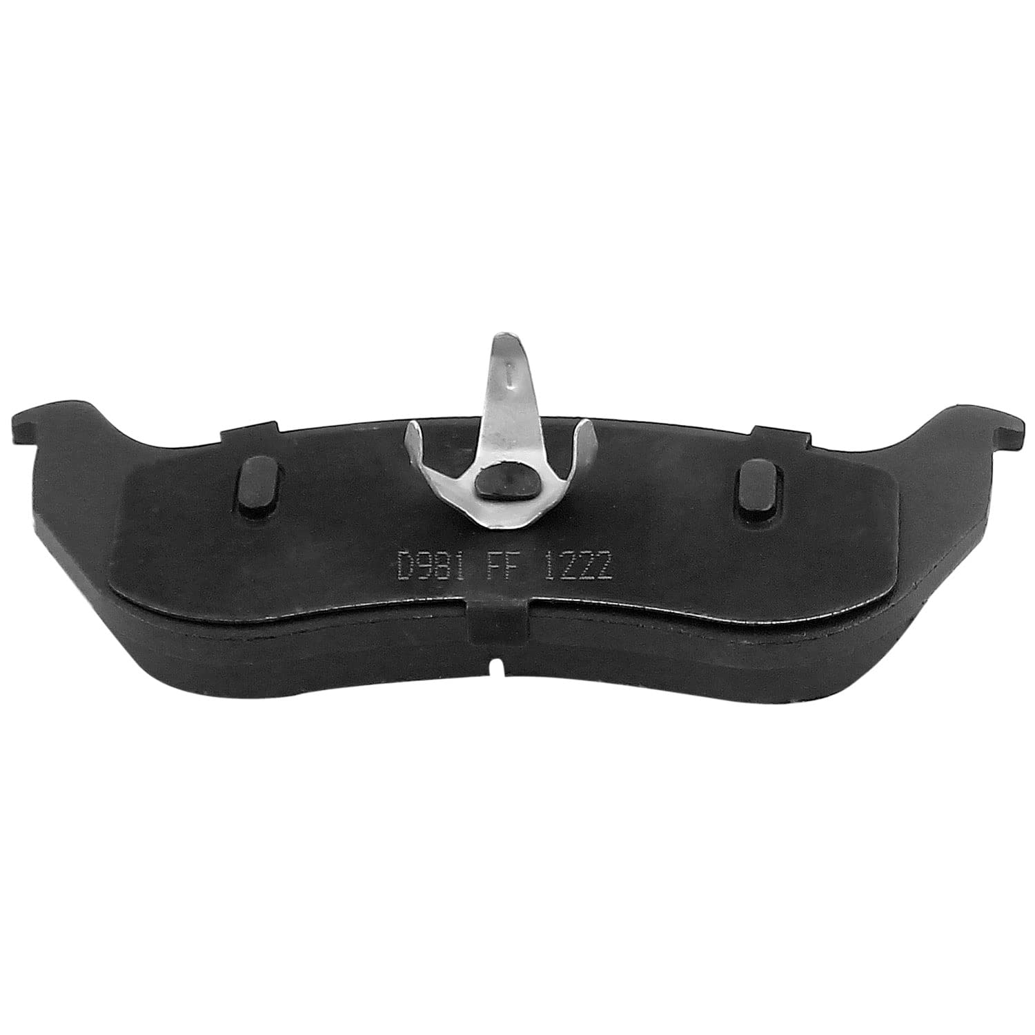 Premium Ceramic Brake Pads Set (4-Piece) with Hardware Kit for Jeep Liberty & Wrangler - Low Dust, High Performance Braking - Perfect for Off-Road Adventures & Daily Commutes