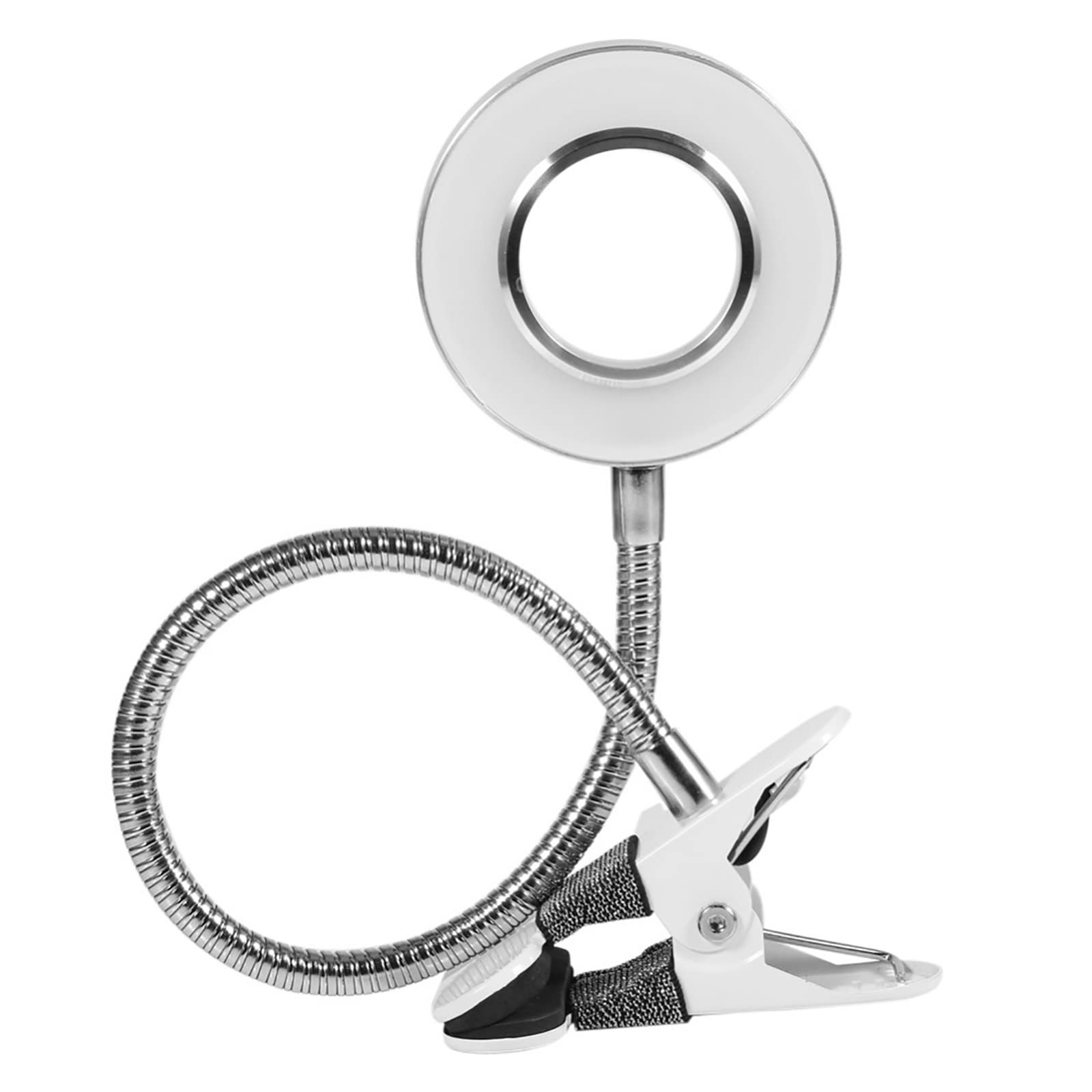 EXCLUZO Eye Protection Desk Lamp - Adjustable USB Clip Light with Flexible Gooseneck for Nail Art, Tattoo, Reading, Working & Studying | Perfect for Home Office, Dorm Room & Craft Station