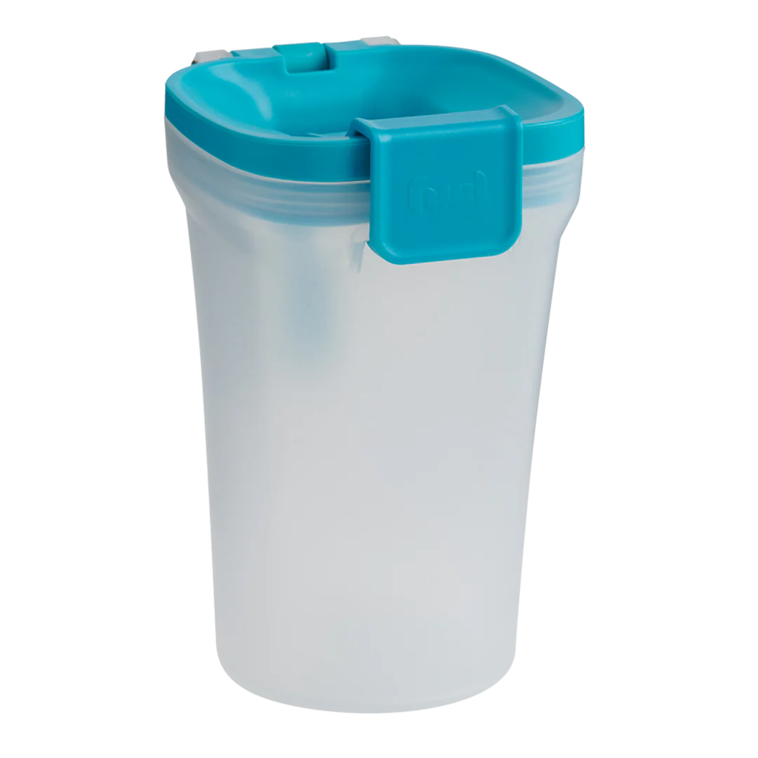 Fuel Snack Bin Container - Tropical Blue | Airtight Food Storage for Snacks, Cereal & Dry Goods | Perfect for Kitchen, Pantry & Camping Trips