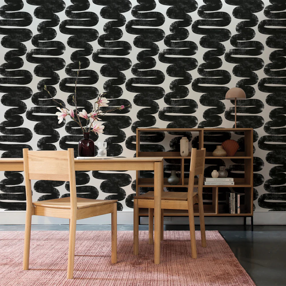 Bobby Berk Wiggle Room Peel and Stick Wallpaper - Removable Self-Adhesive Wallpaper for Bedroom, Nursery & Home Decor