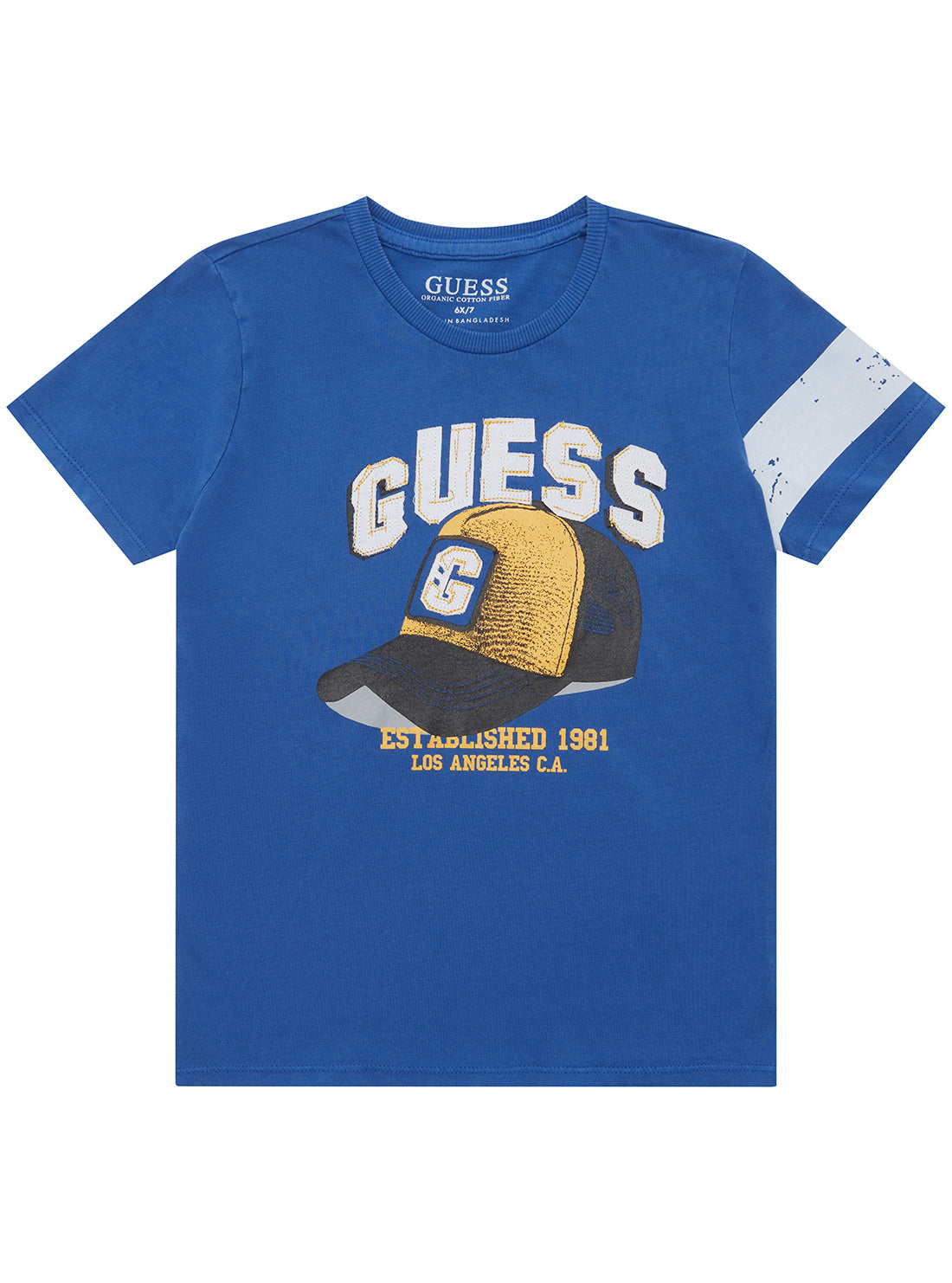 Blue Short Sleeve T-Shirt for Boys (Ages 2-7) - Comfortable Cotton Kids Tee for Playtime & Everyday Wear