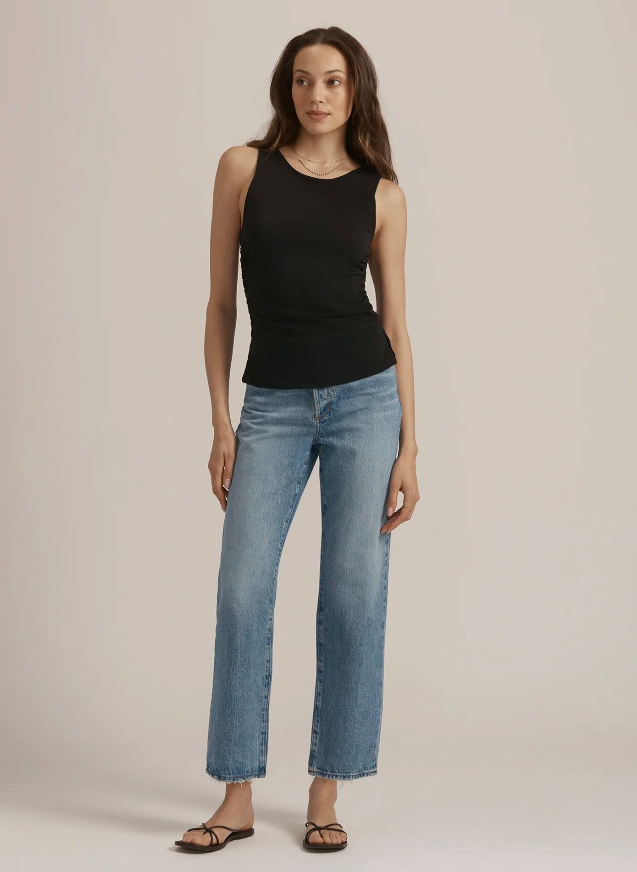 Smooth Operator Women's Black Sleeveless Top - Perfect for Casual Wear, Office Outfits & Night Out