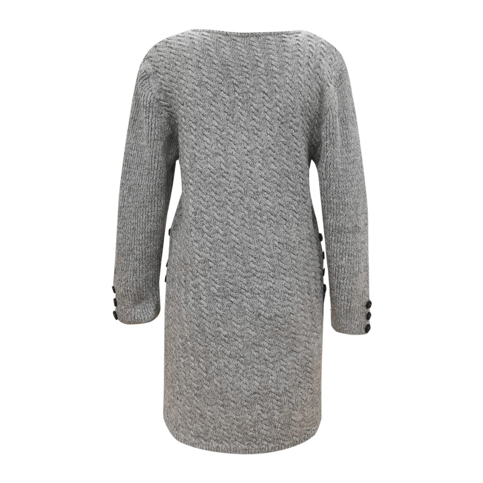 Women's Long Sleeve Knit Sweater Dress - Sexy Turtleneck Mini Dress for Work & Casual Wear | Summer Office Outfit, Date Night, Party Dress