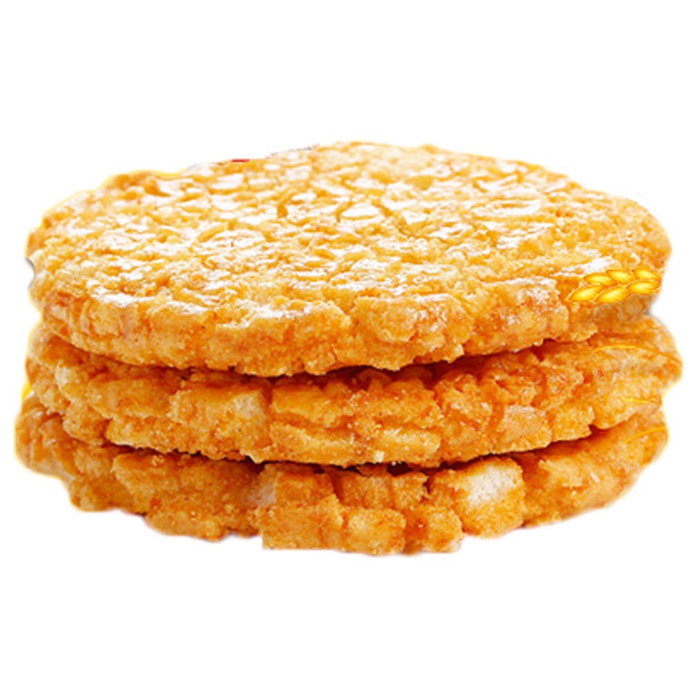 Traditional Chinese Classic Childhood Snack - Wangwang Wangzai Fried Puffed Rice Cake (1000 Pack) | Crunchy Rice Crackers for Kids, Parties & Asian Snack Lovers
