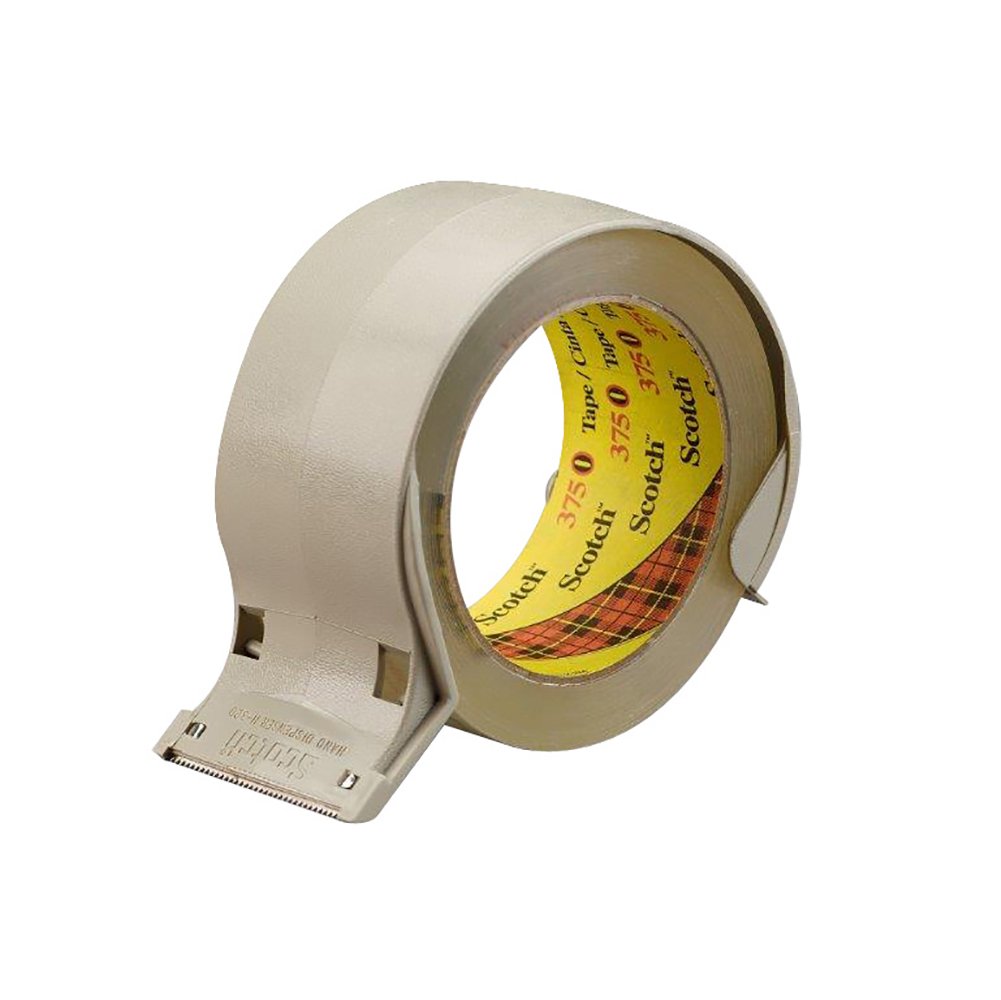 Scotch H320 Lightweight Box Sealing Tape Dispenser - 3 Rolls Included, Easy to Use for Shipping, Packaging & Moving Supplies | Perfect for Home, Office & Warehouse Use