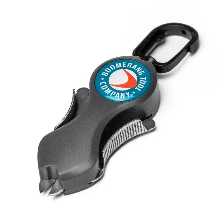Original Boomerang Snip Line Cutters - Professional Fishing Line Scissors for Anglers, Perfect for Trimming Braid, Fluorocarbon & Monofilament Lines - Ideal for Fishing, Camping & Outdoor Adventures