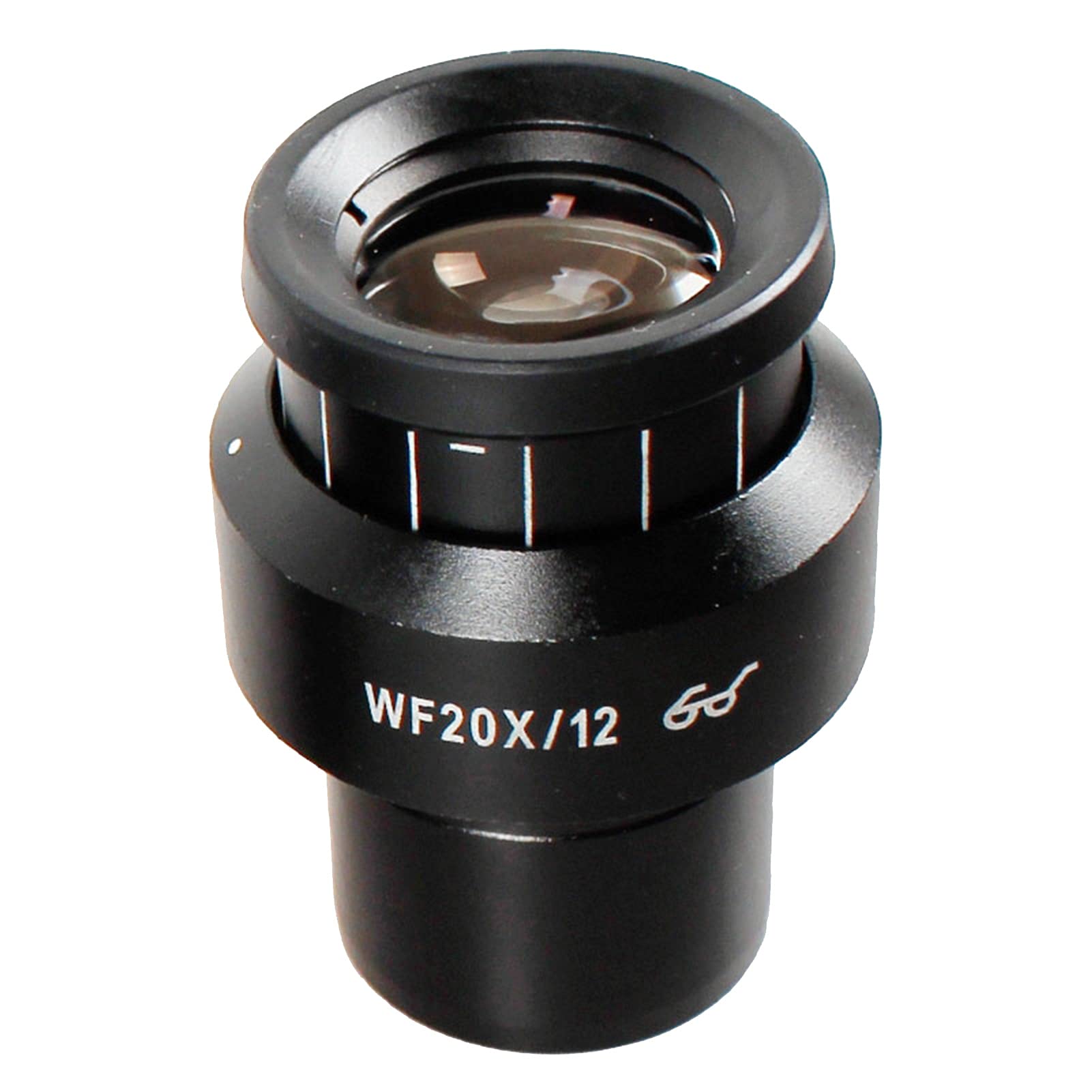 WF20X 12mm Microscope Eyepiece - 20X Wide Field High Eye Point Lens with 30mm Mount for Biological Microscopes | Perfect for Lab Research, Education & Scientific Observation