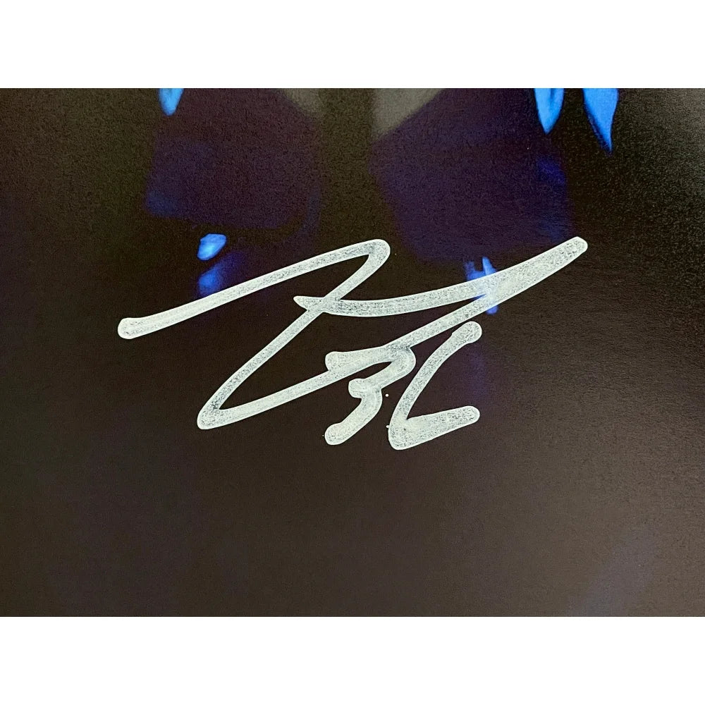 Logan Thompson Vegas Golden Knights Glow in the Dark Signed 11x14 Photo with IGM COA Autograph - Perfect for Hockey Fans, Sports Memorabilia Collectors, and Man Cave Decor