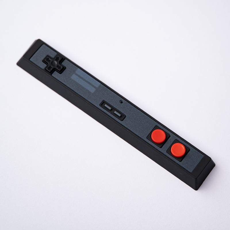 Custom 6.25u Red & White Spacebar Keycap - Unique Machine-Shaped Design for Mechanical Keyboards | Perfect for Gaming, Typing & Custom PC Builds